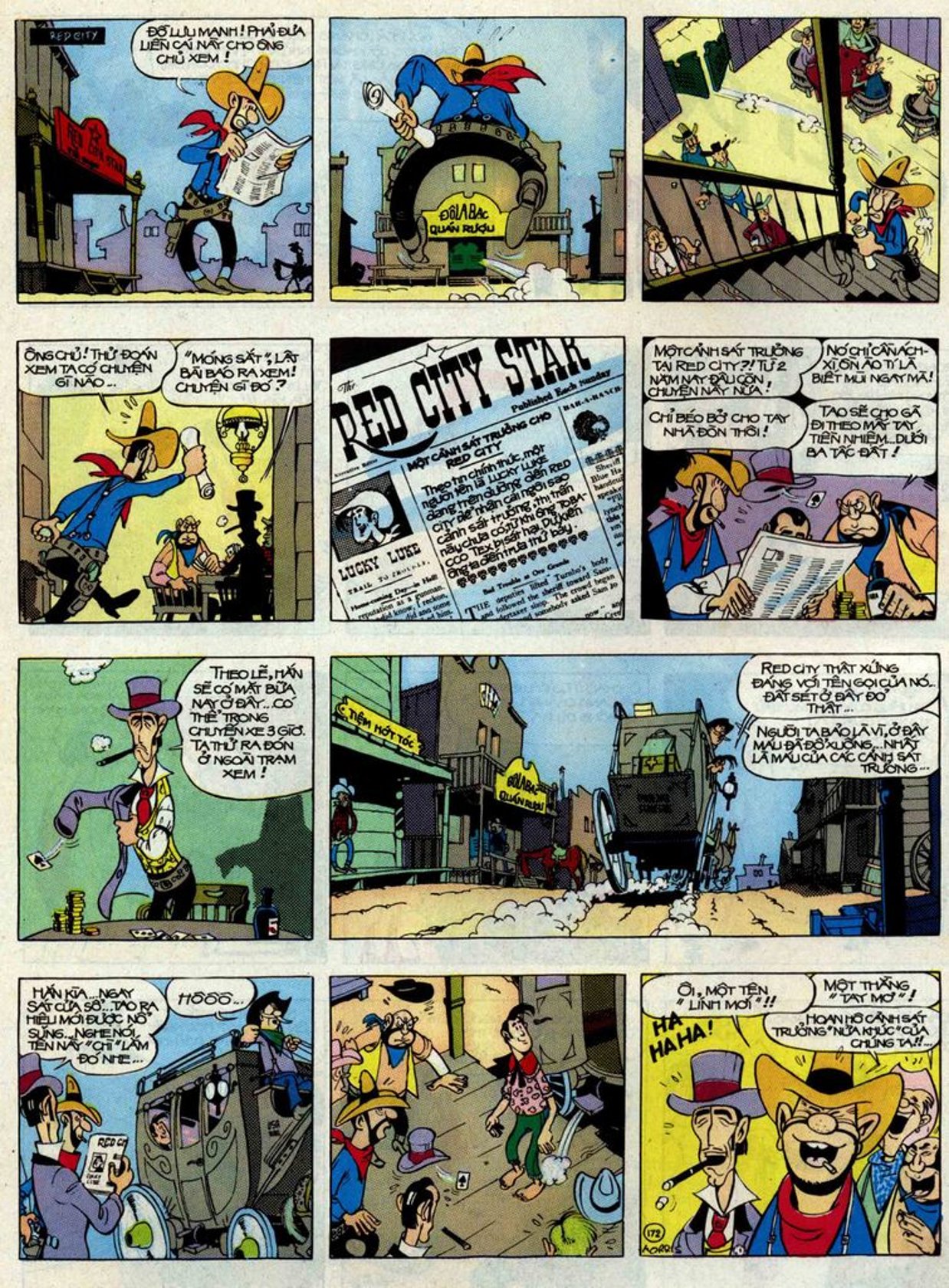 Lucky Luke Chống Gã Pat Poker — page 3