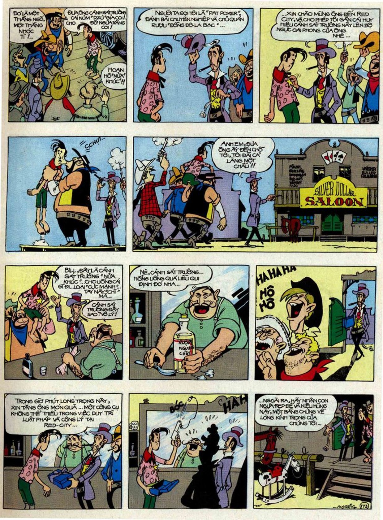 Lucky Luke Chống Gã Pat Poker — page 4
