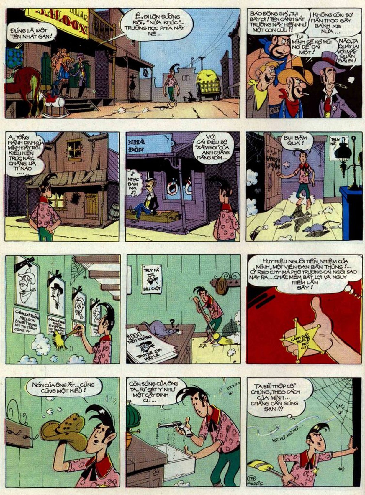 Lucky Luke Chống Gã Pat Poker — page 5