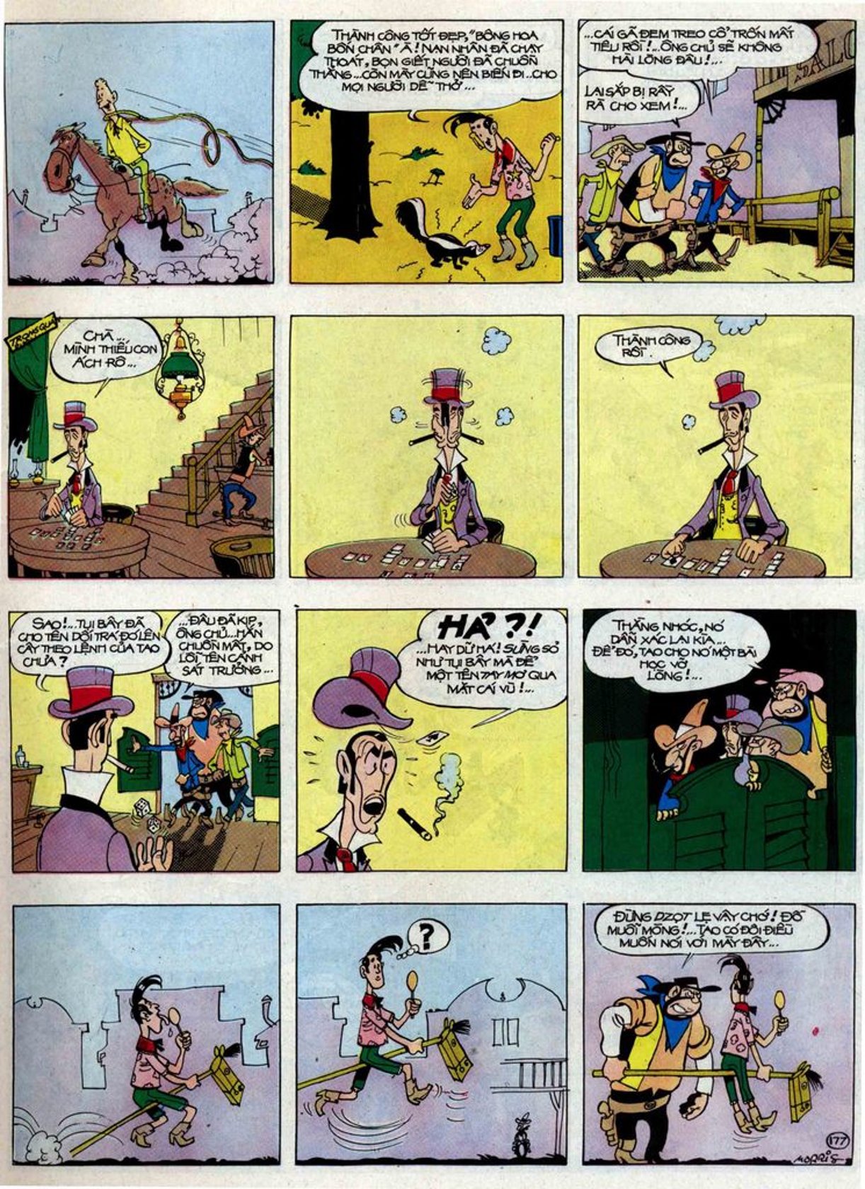 Lucky Luke Chống Gã Pat Poker — page 8