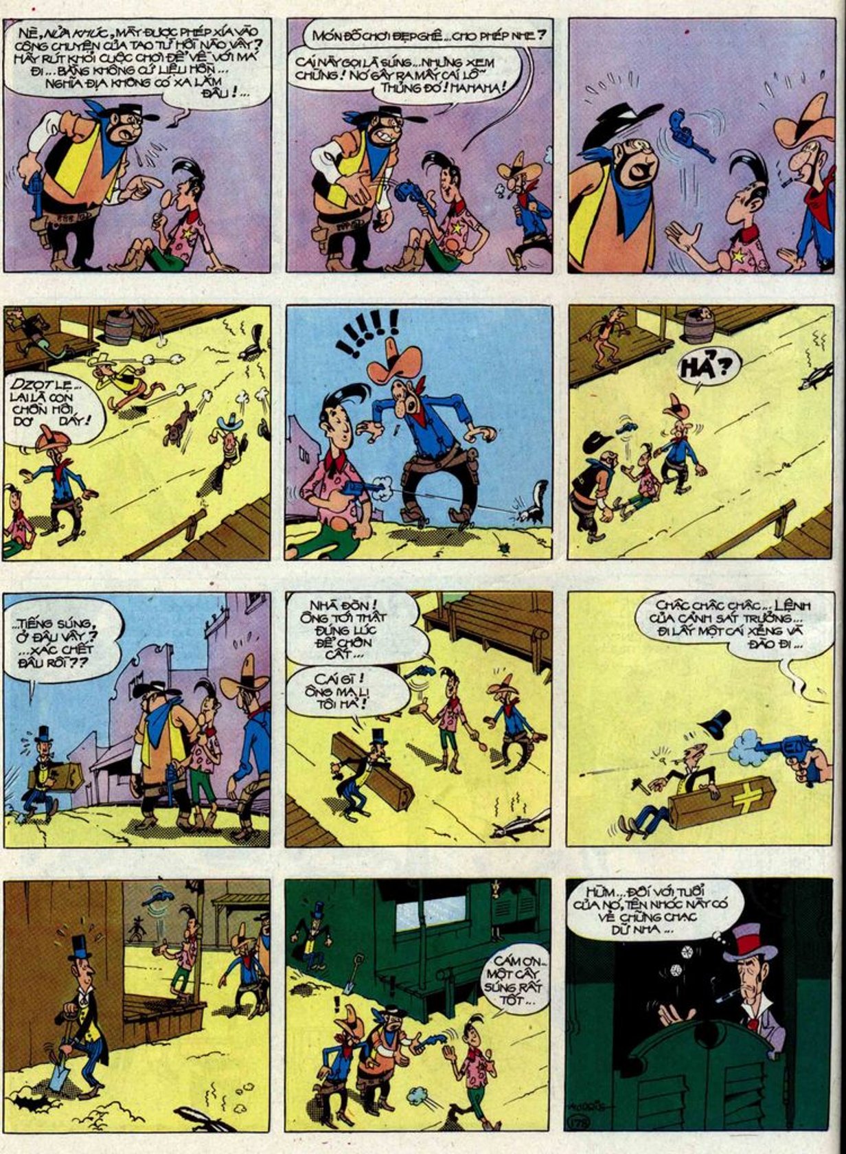 Lucky Luke Chống Gã Pat Poker — page 9