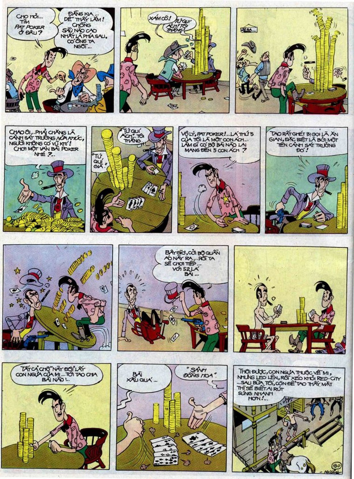 Lucky Luke Chống Gã Pat Poker — page 11