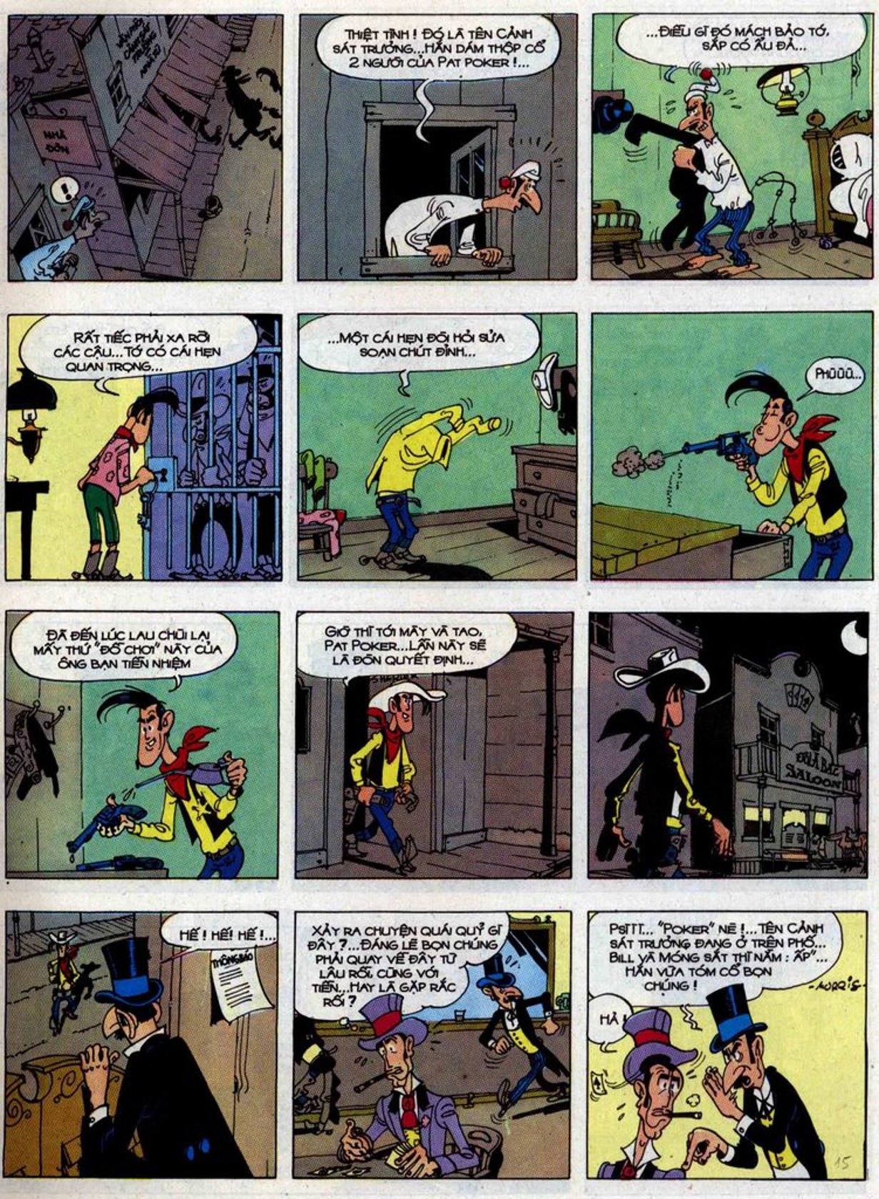 Lucky Luke Chống Gã Pat Poker — page 14