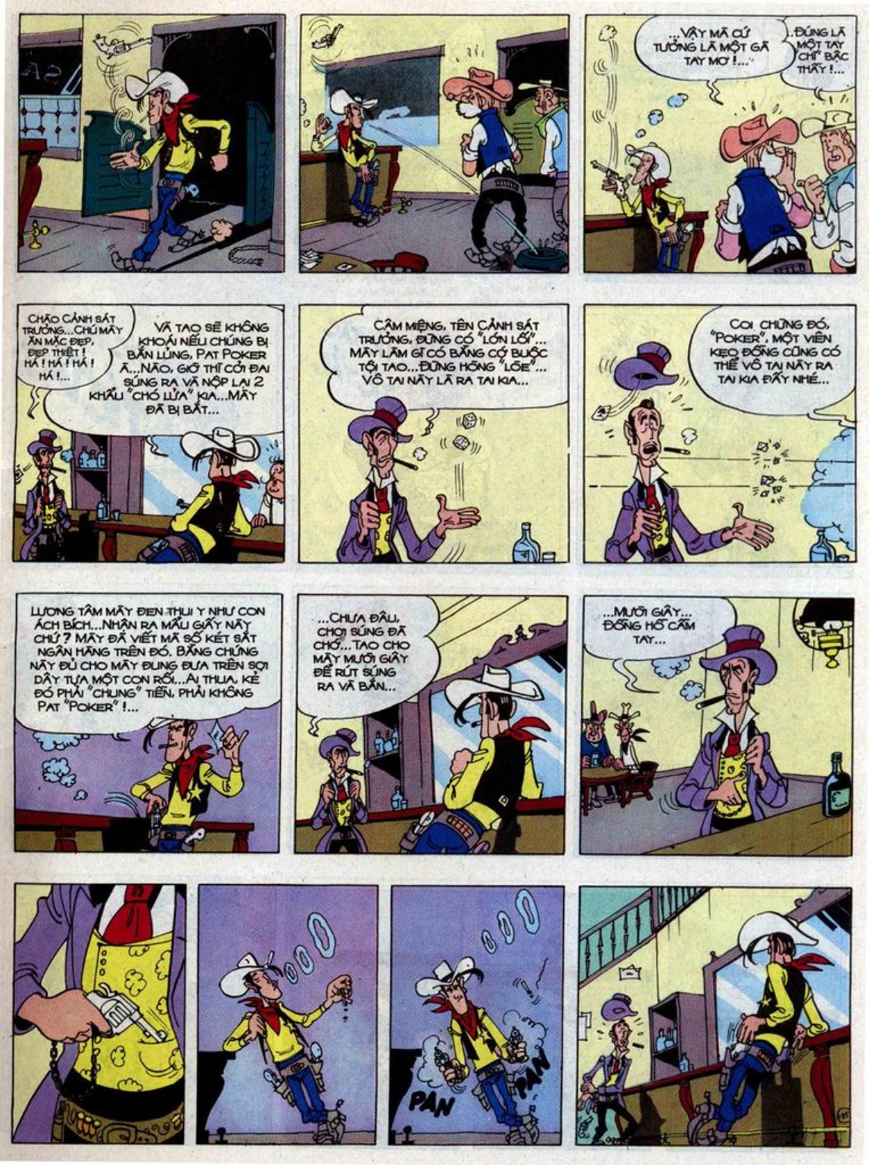 Lucky Luke Chống Gã Pat Poker — page 16