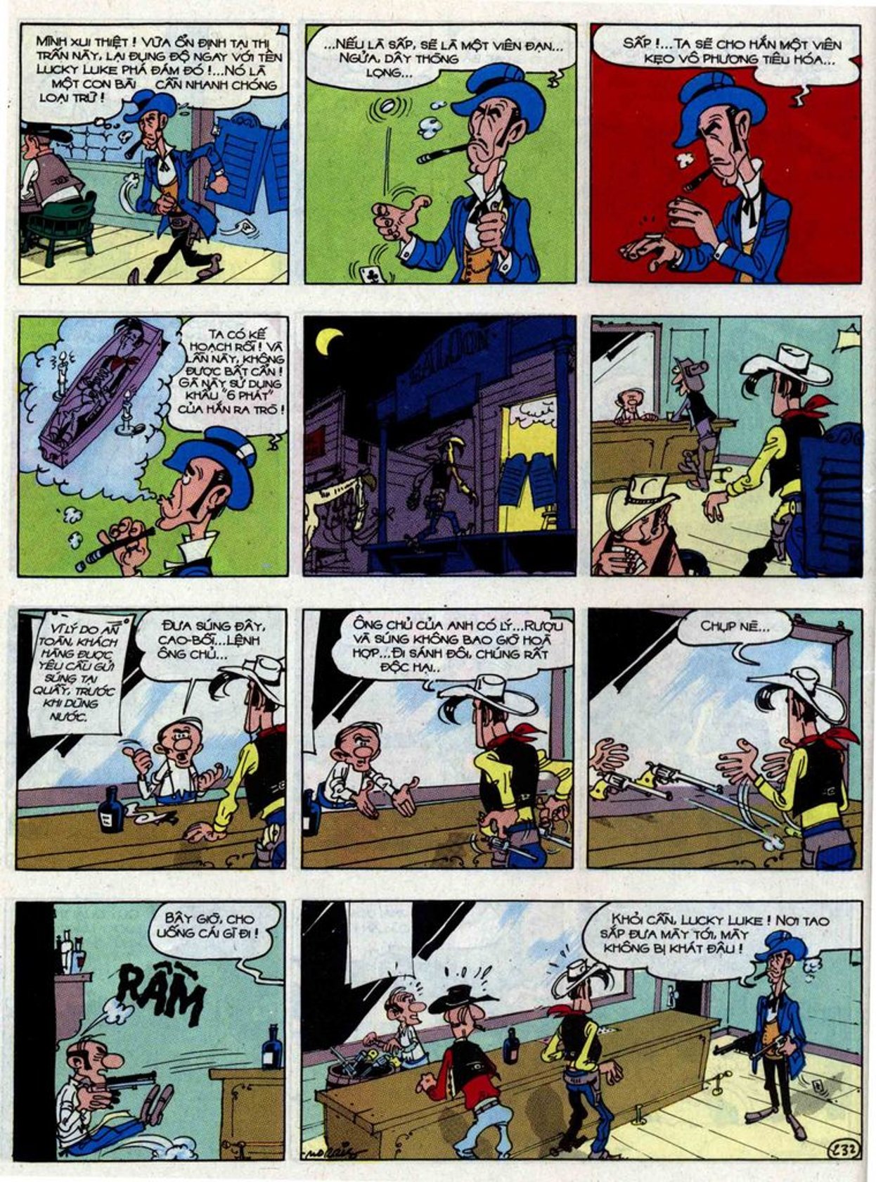 Lucky Luke Chống Gã Pat Poker — page 29