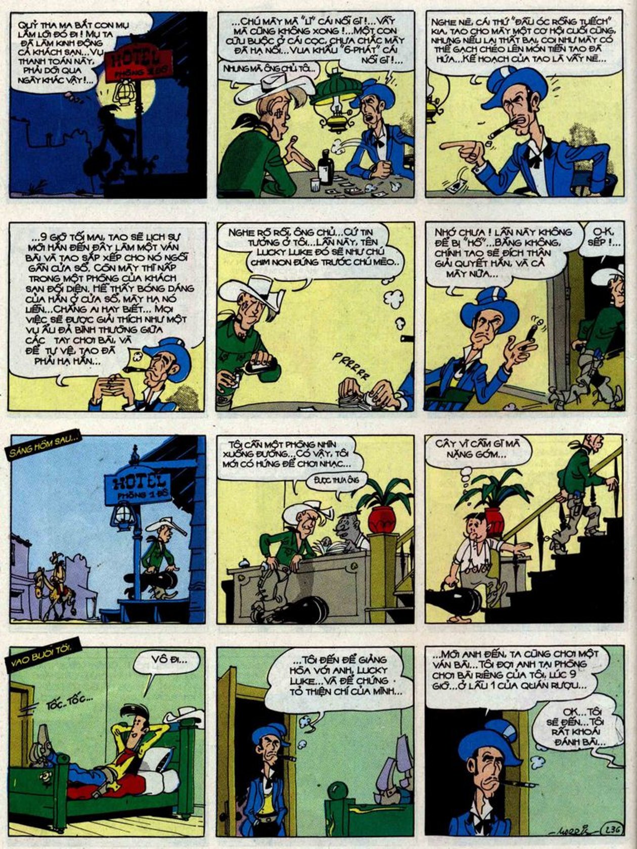 Lucky Luke Chống Gã Pat Poker — page 33