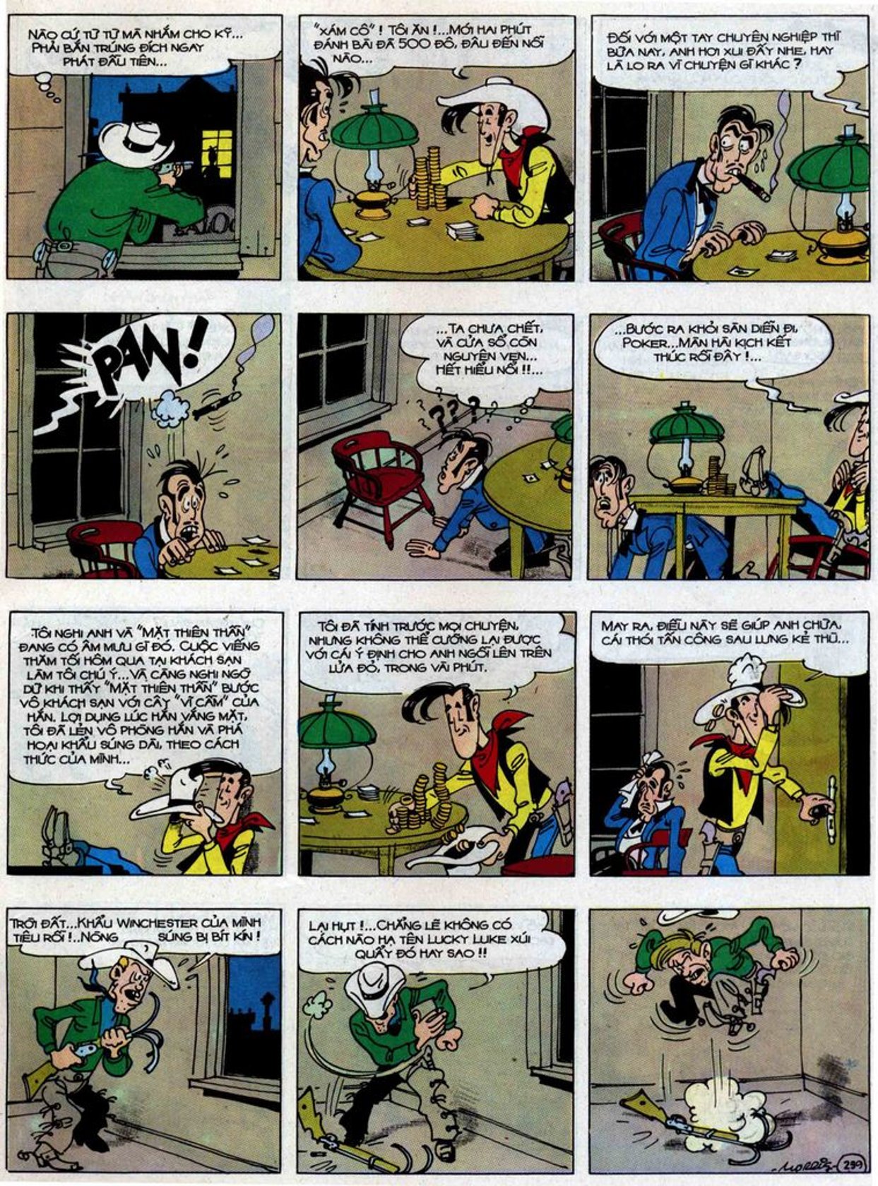 Lucky Luke Chống Gã Pat Poker — page 36