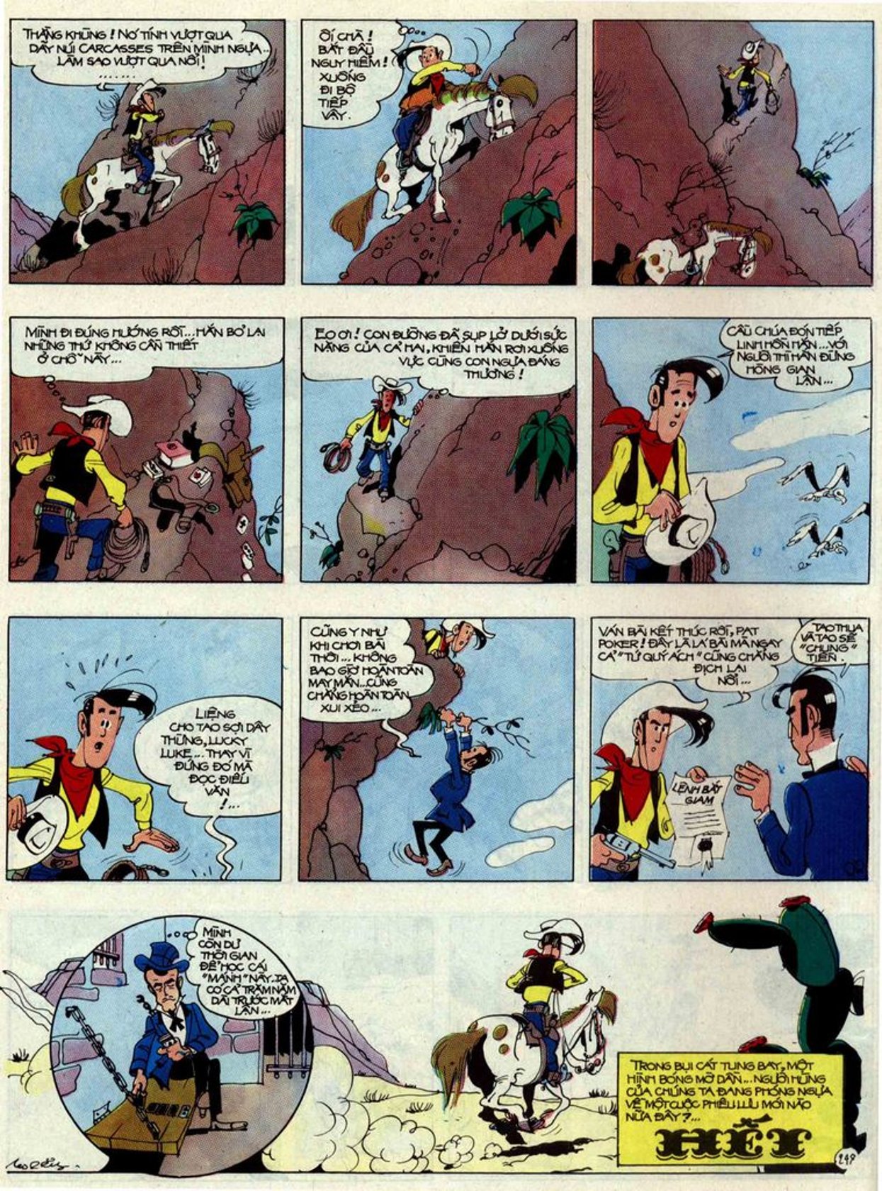 Lucky Luke Chống Gã Pat Poker — page 45