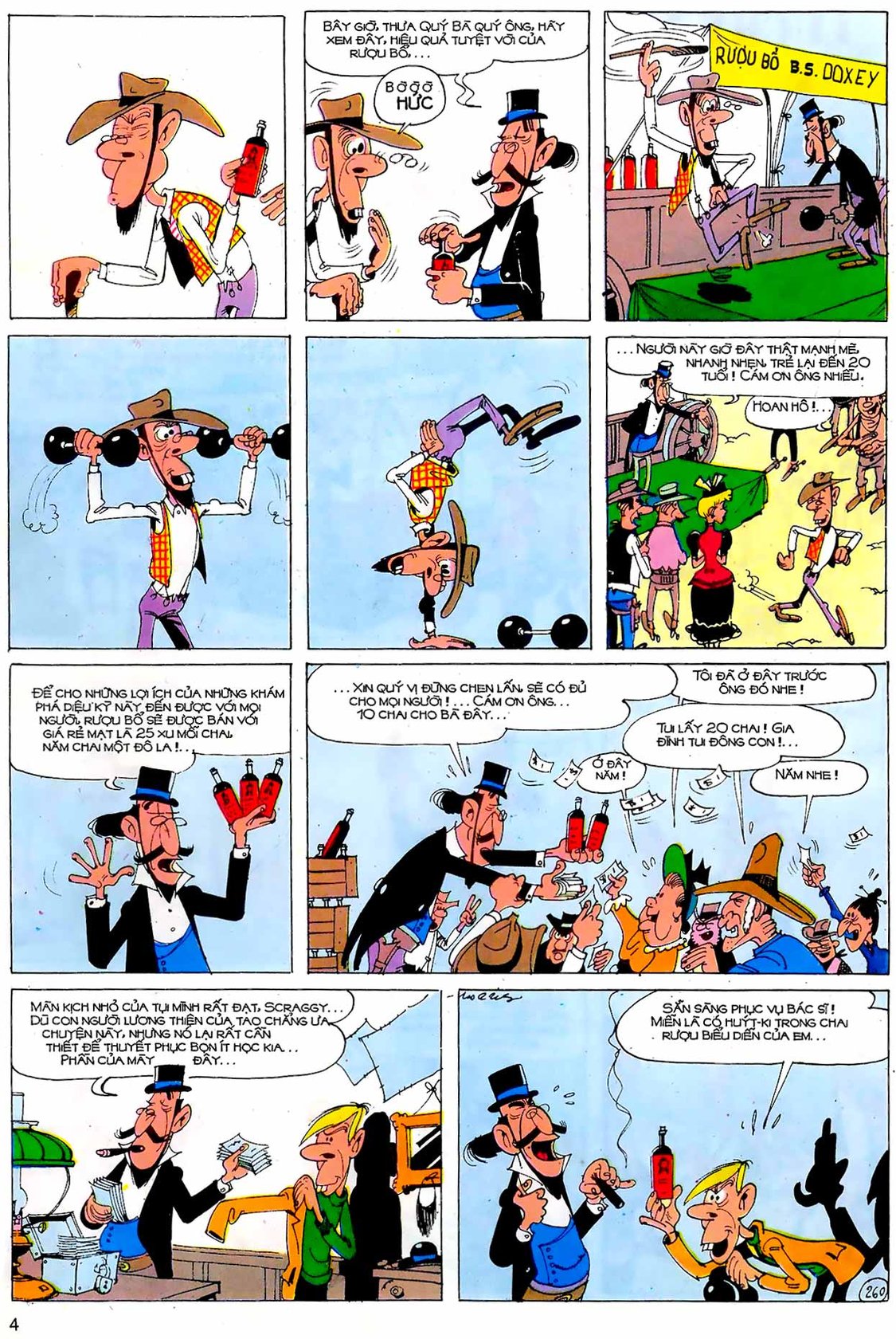 Rượu Bổ Thần Kỳ Của Bác Sĩ Doxey — page 3