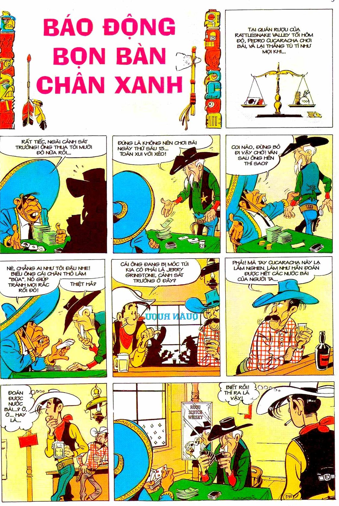 Báo Động Bọn Bàn Chân Xanh — page 2