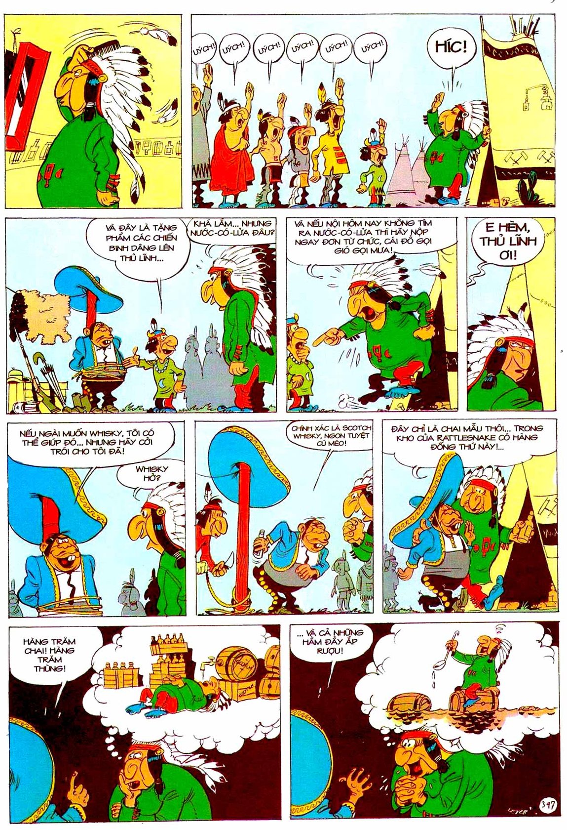 Báo Động Bọn Bàn Chân Xanh — page 8
