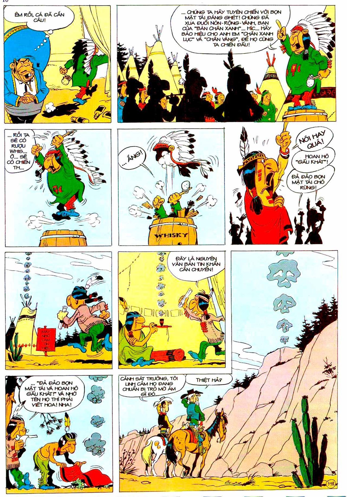 Báo Động Bọn Bàn Chân Xanh — page 9