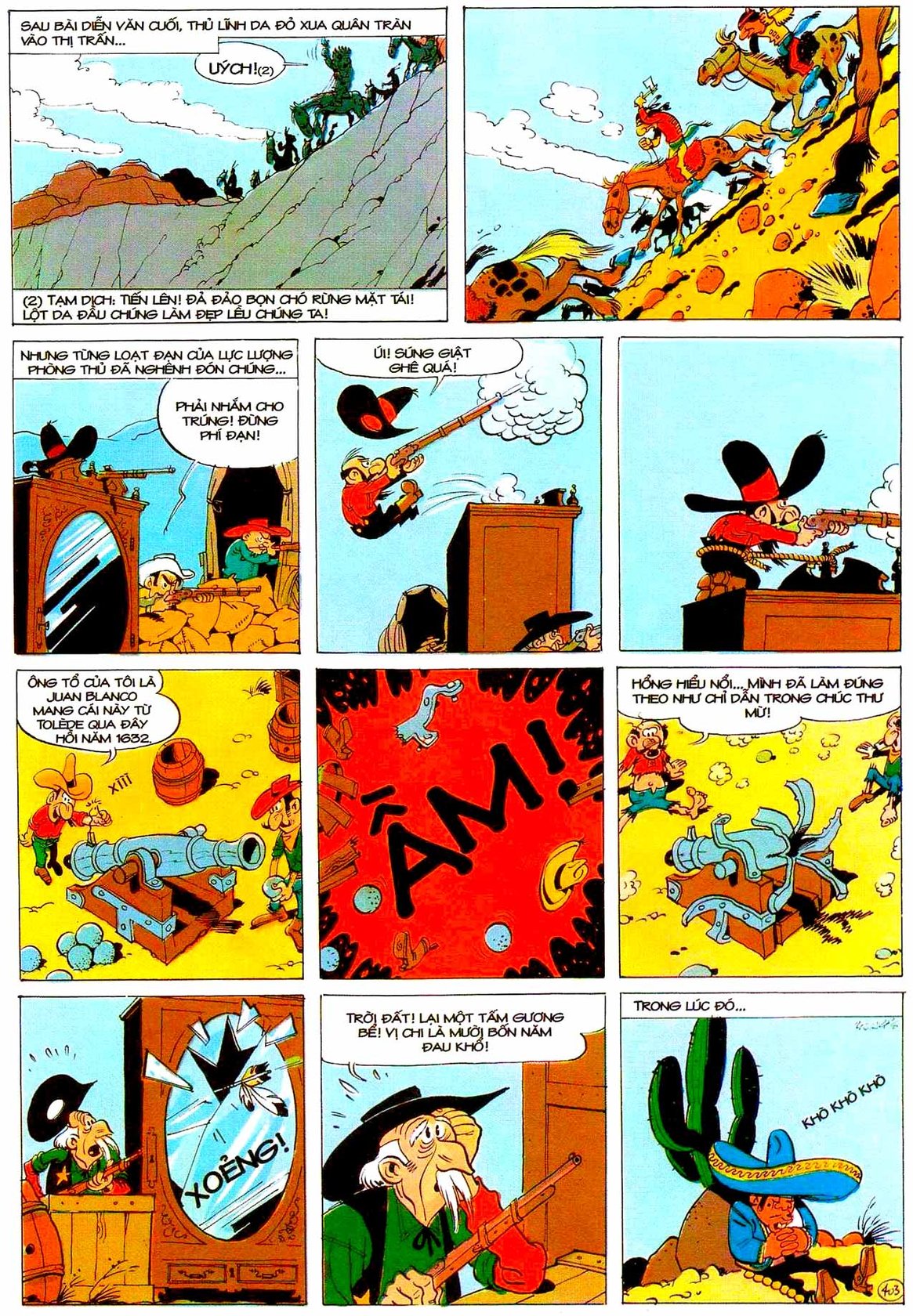 Báo Động Bọn Bàn Chân Xanh — page 14