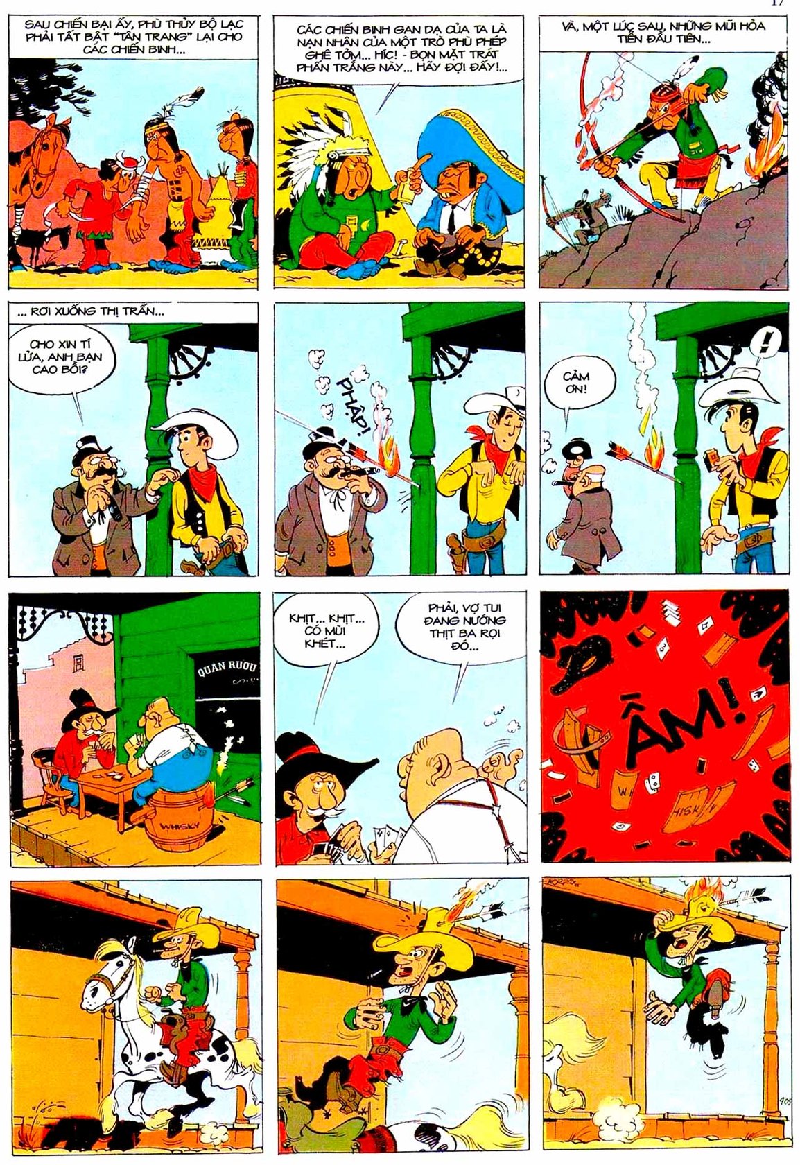 Báo Động Bọn Bàn Chân Xanh — page 16
