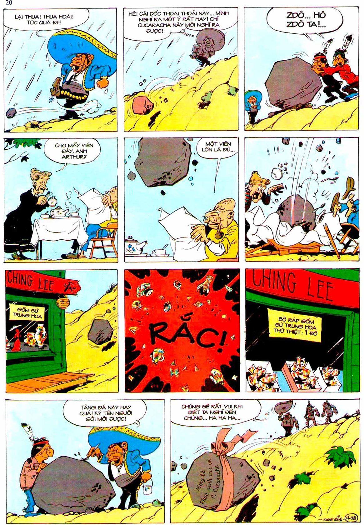 Báo Động Bọn Bàn Chân Xanh — page 19