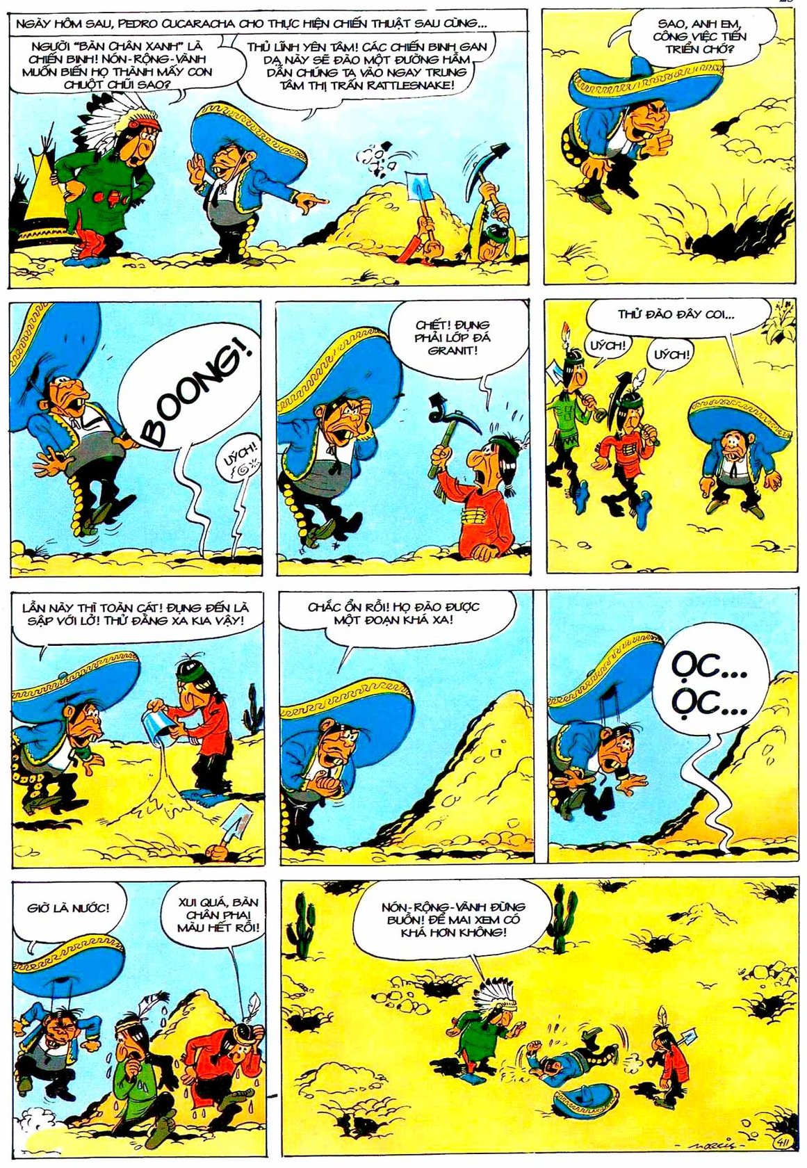 Báo Động Bọn Bàn Chân Xanh — page 22