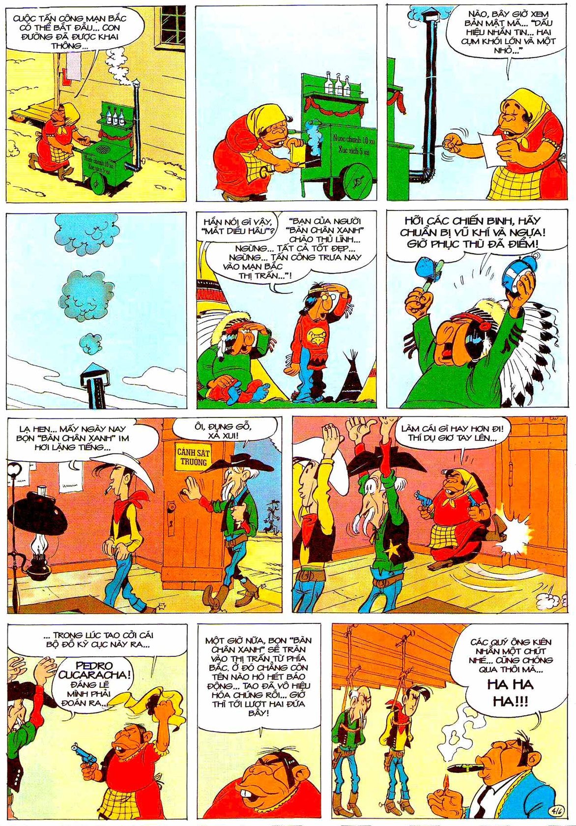 Báo Động Bọn Bàn Chân Xanh — page 27