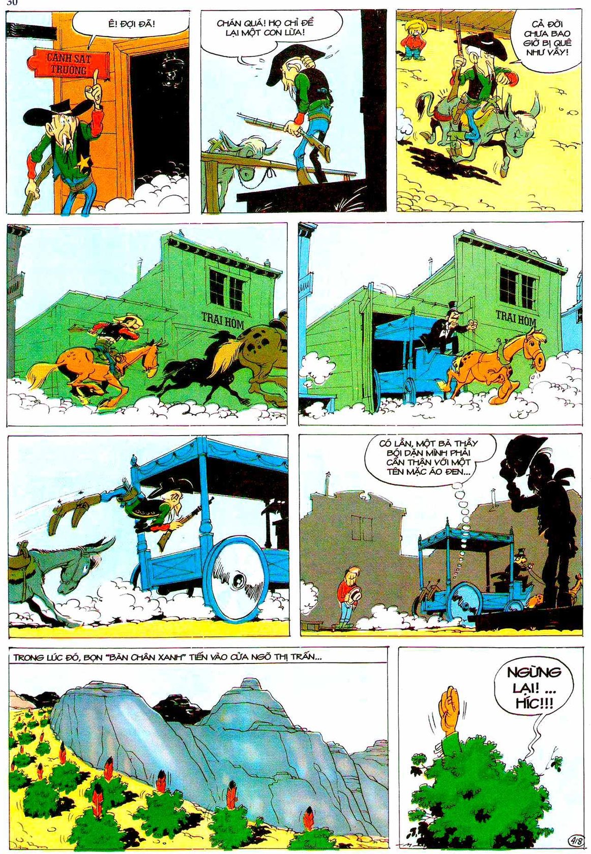 Báo Động Bọn Bàn Chân Xanh — page 29