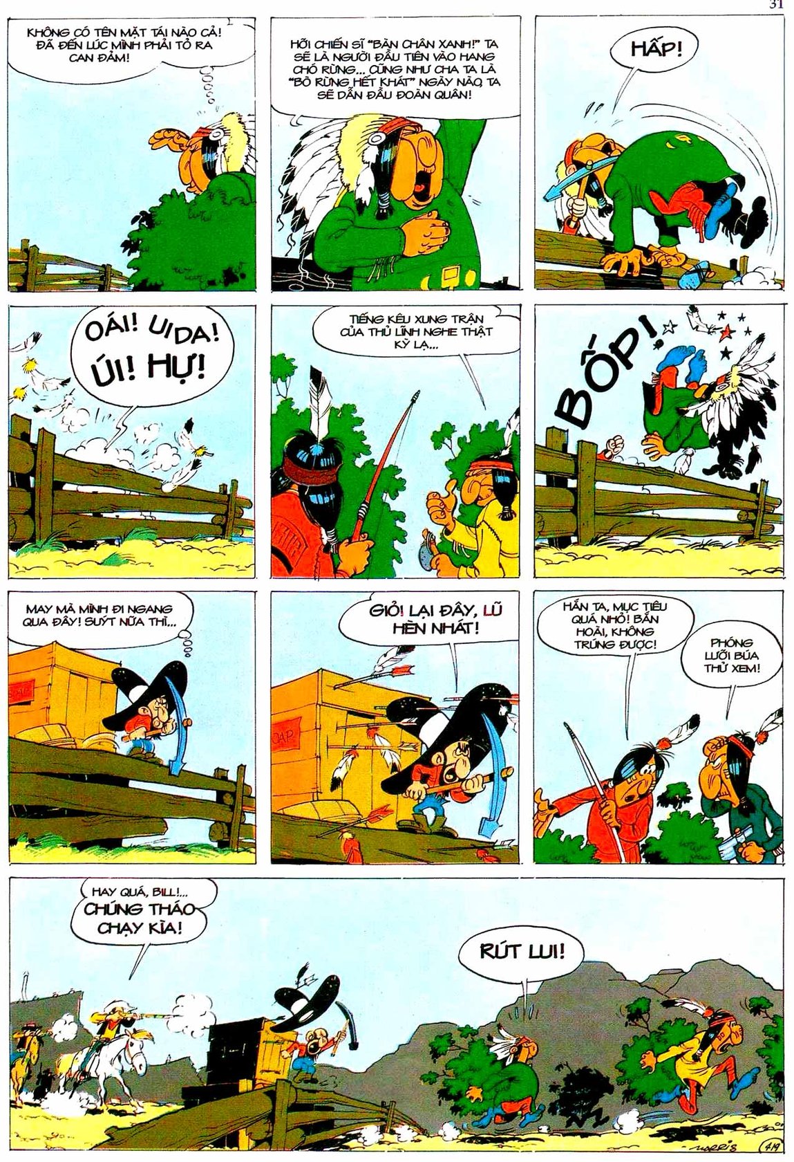 Báo Động Bọn Bàn Chân Xanh — page 30