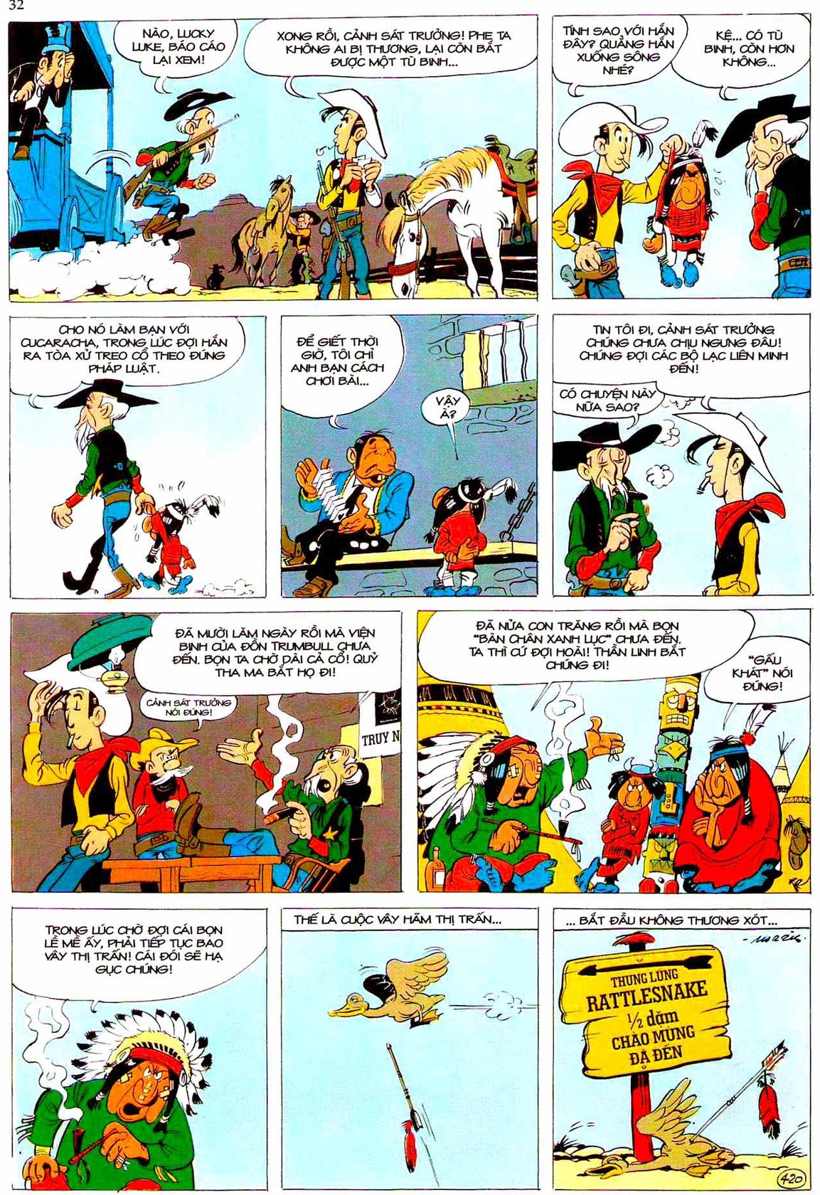 Báo Động Bọn Bàn Chân Xanh — page 31