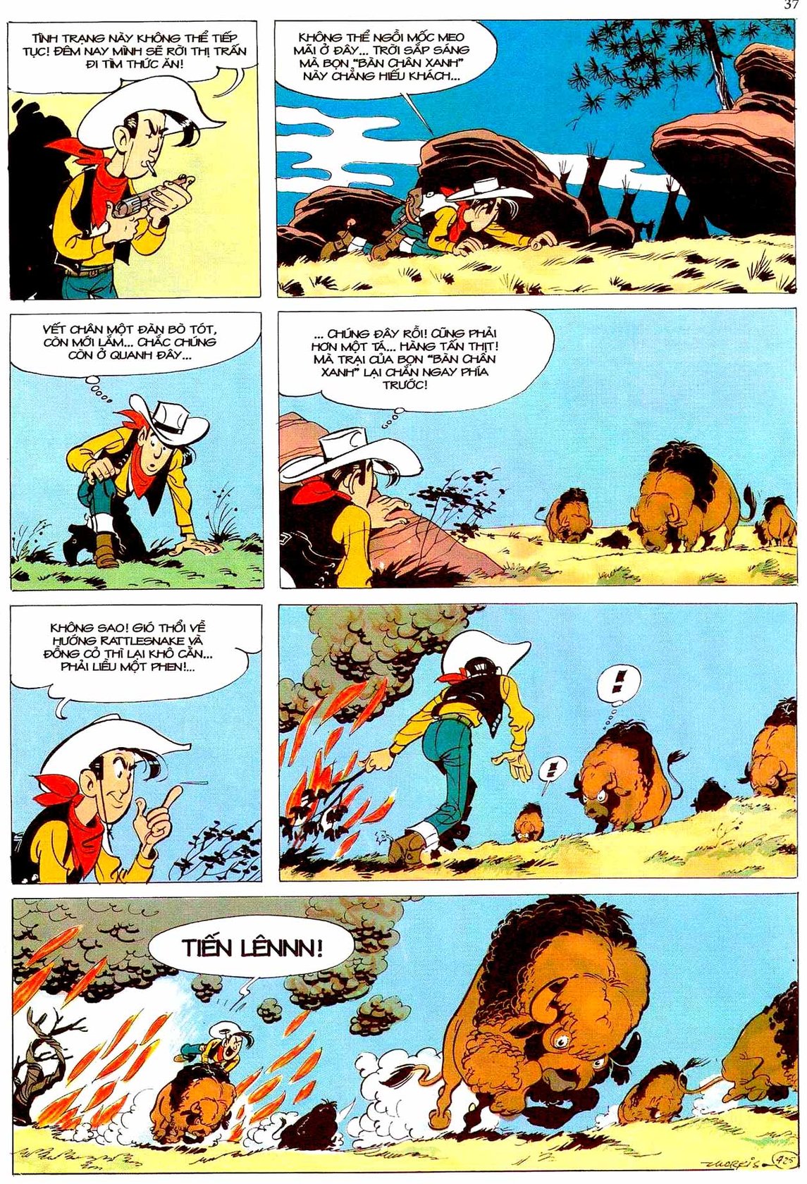 Báo Động Bọn Bàn Chân Xanh — page 36