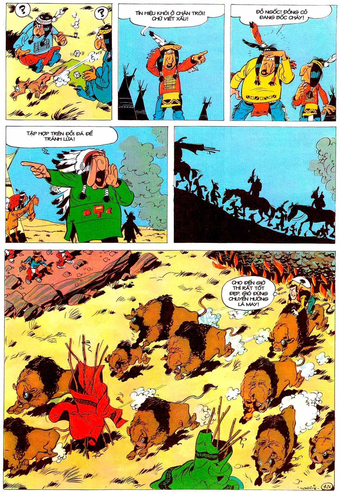 Báo Động Bọn Bàn Chân Xanh — page 37