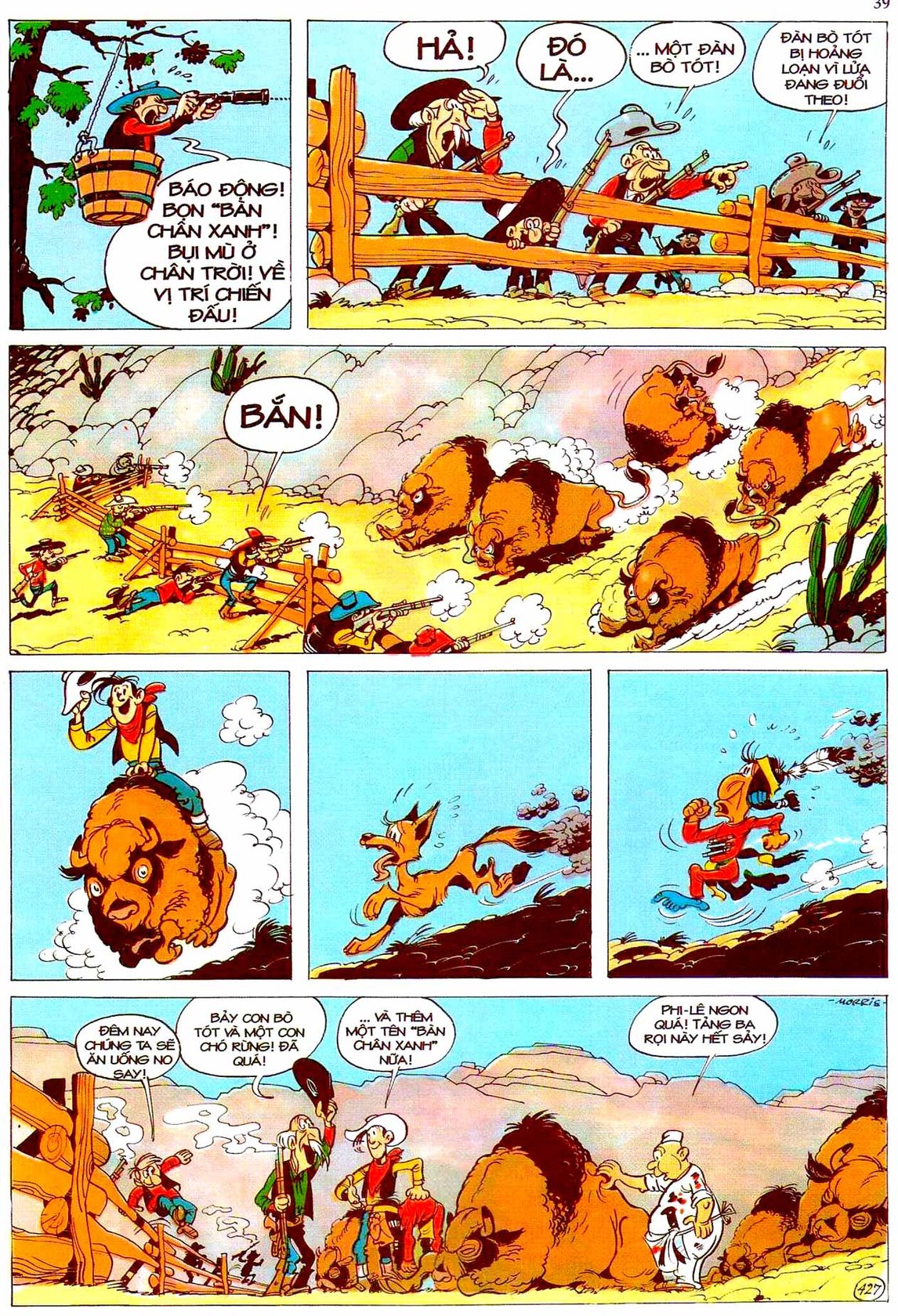 Báo Động Bọn Bàn Chân Xanh — page 38