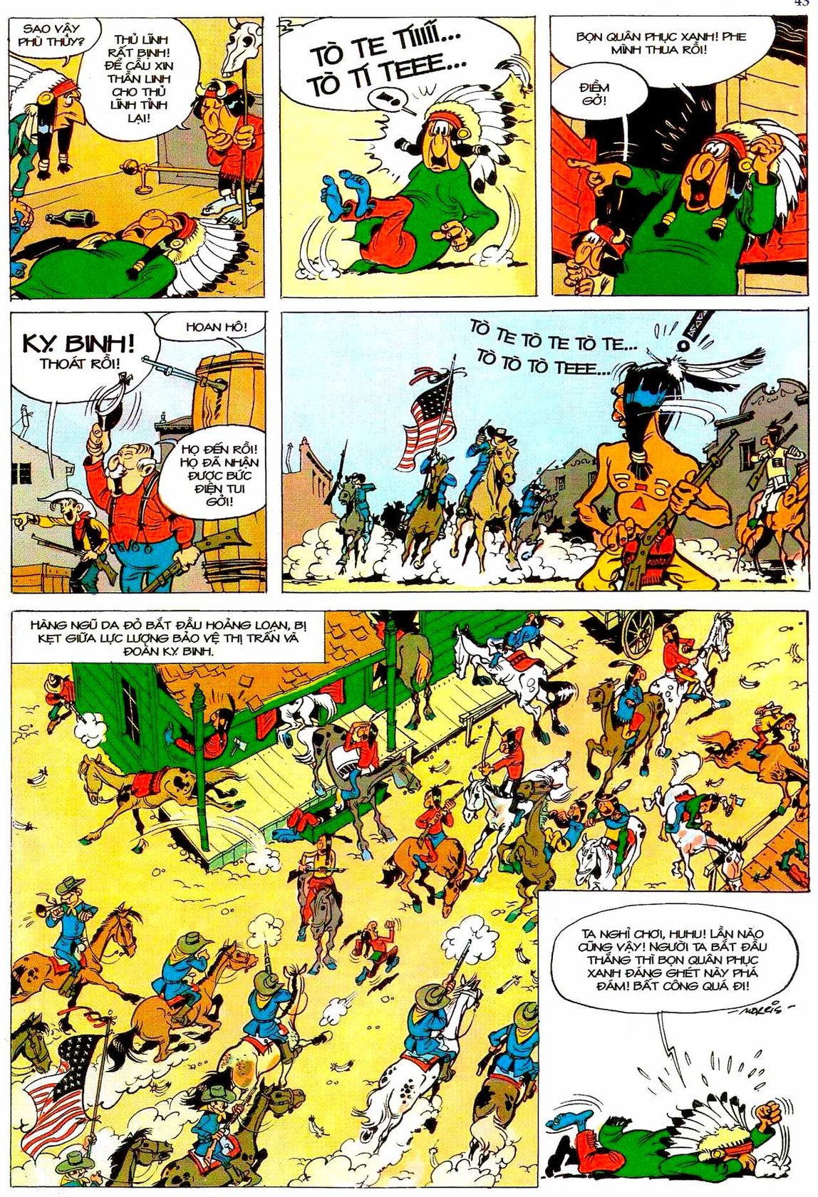 Báo Động Bọn Bàn Chân Xanh — page 42