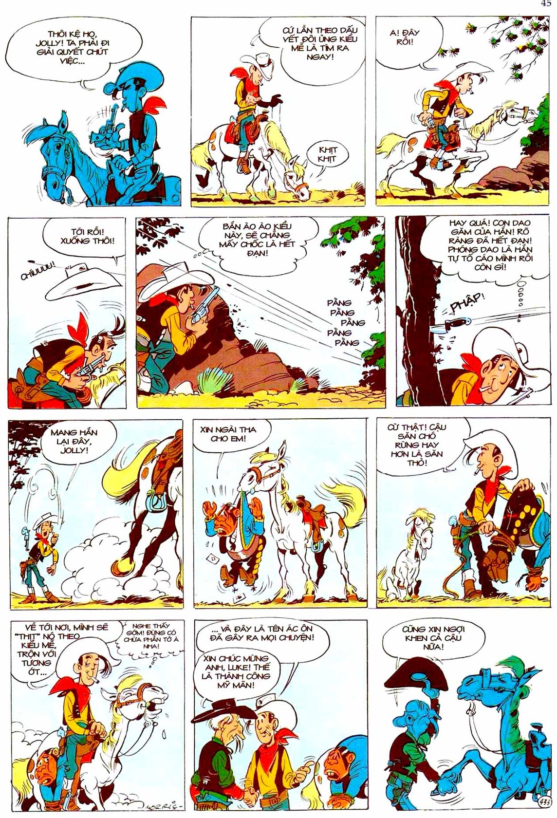 Báo Động Bọn Bàn Chân Xanh — page 44
