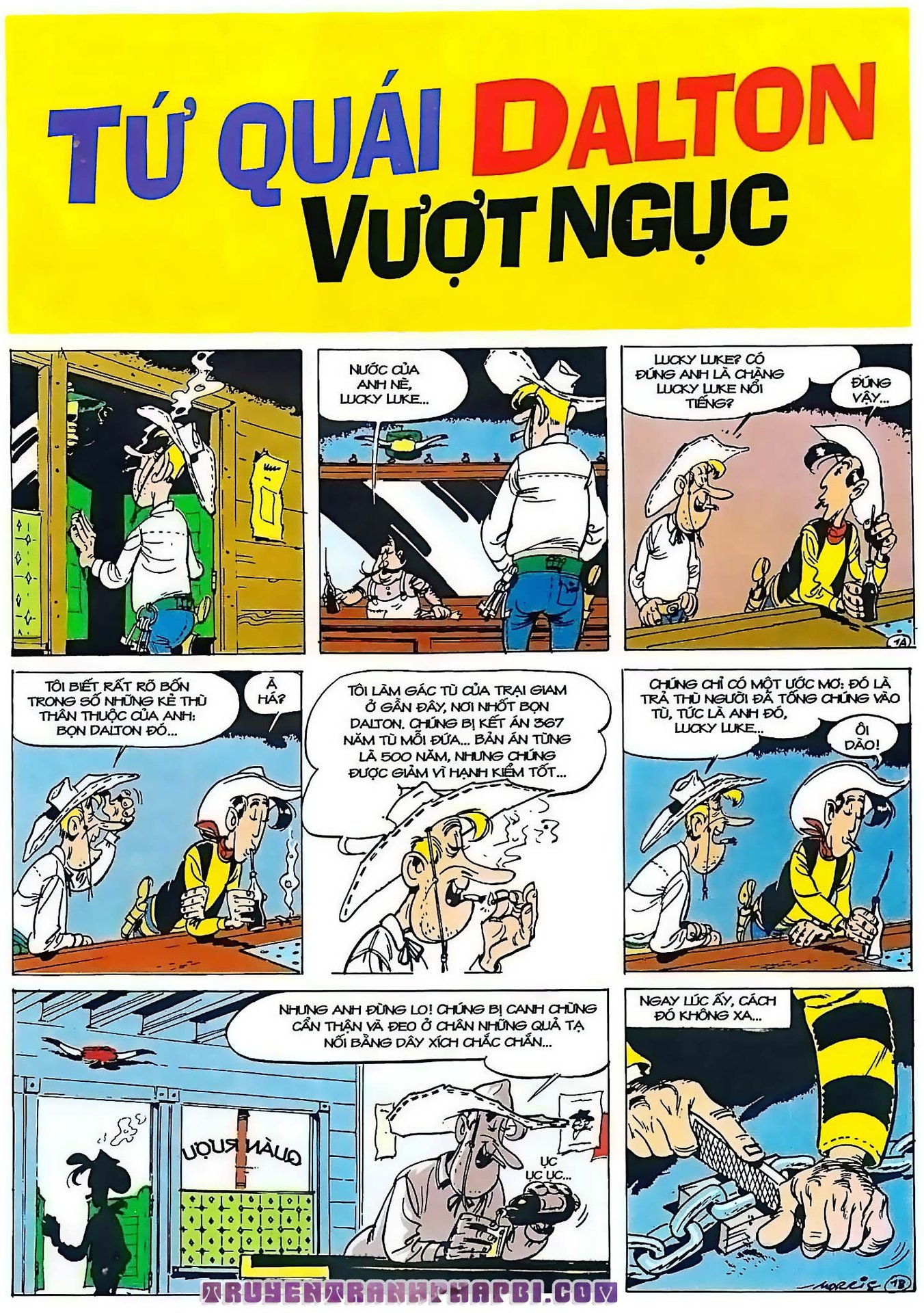 Tứ Quái Dalton Vượt Ngục — page 2