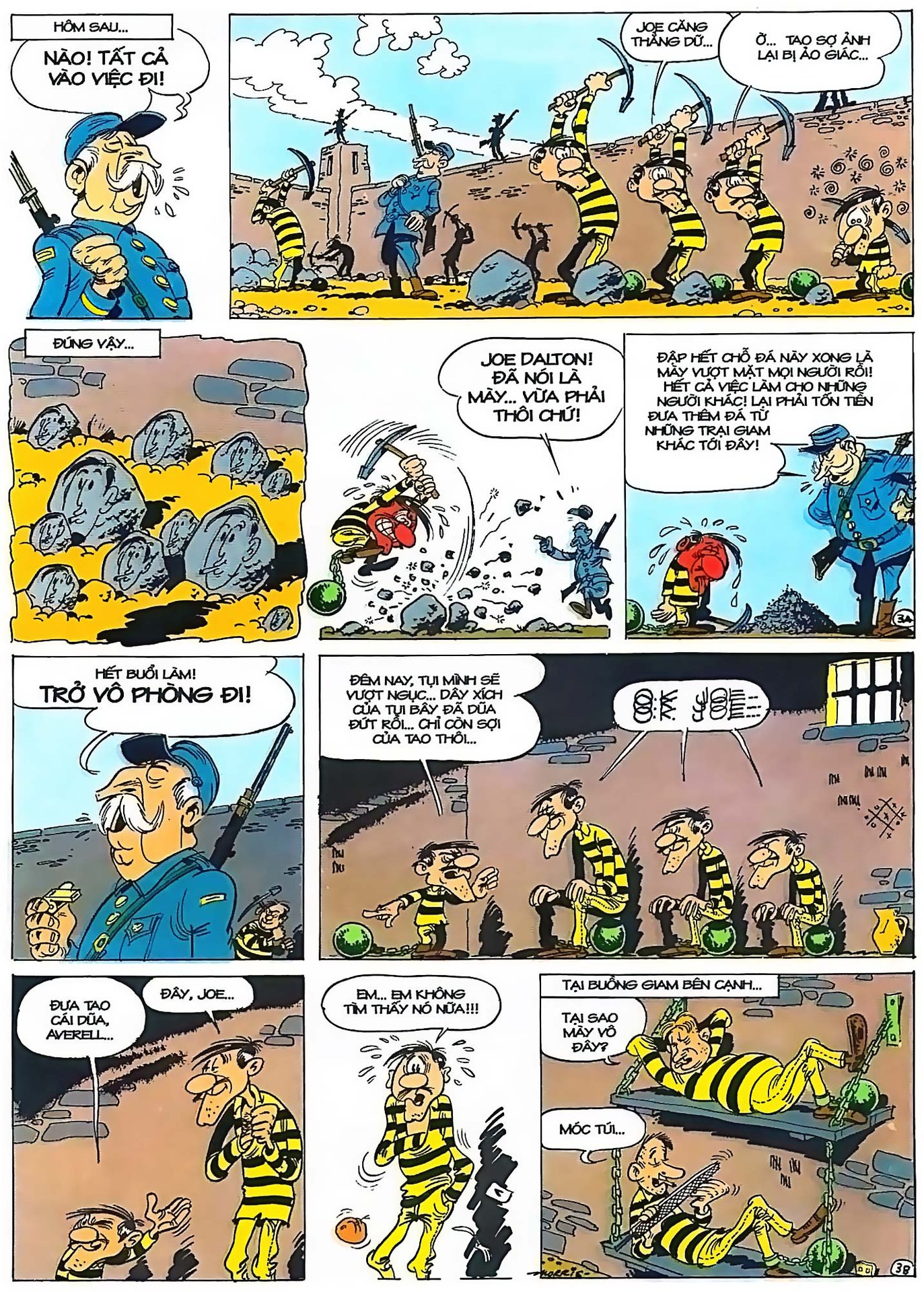 Tứ Quái Dalton Vượt Ngục — page 4