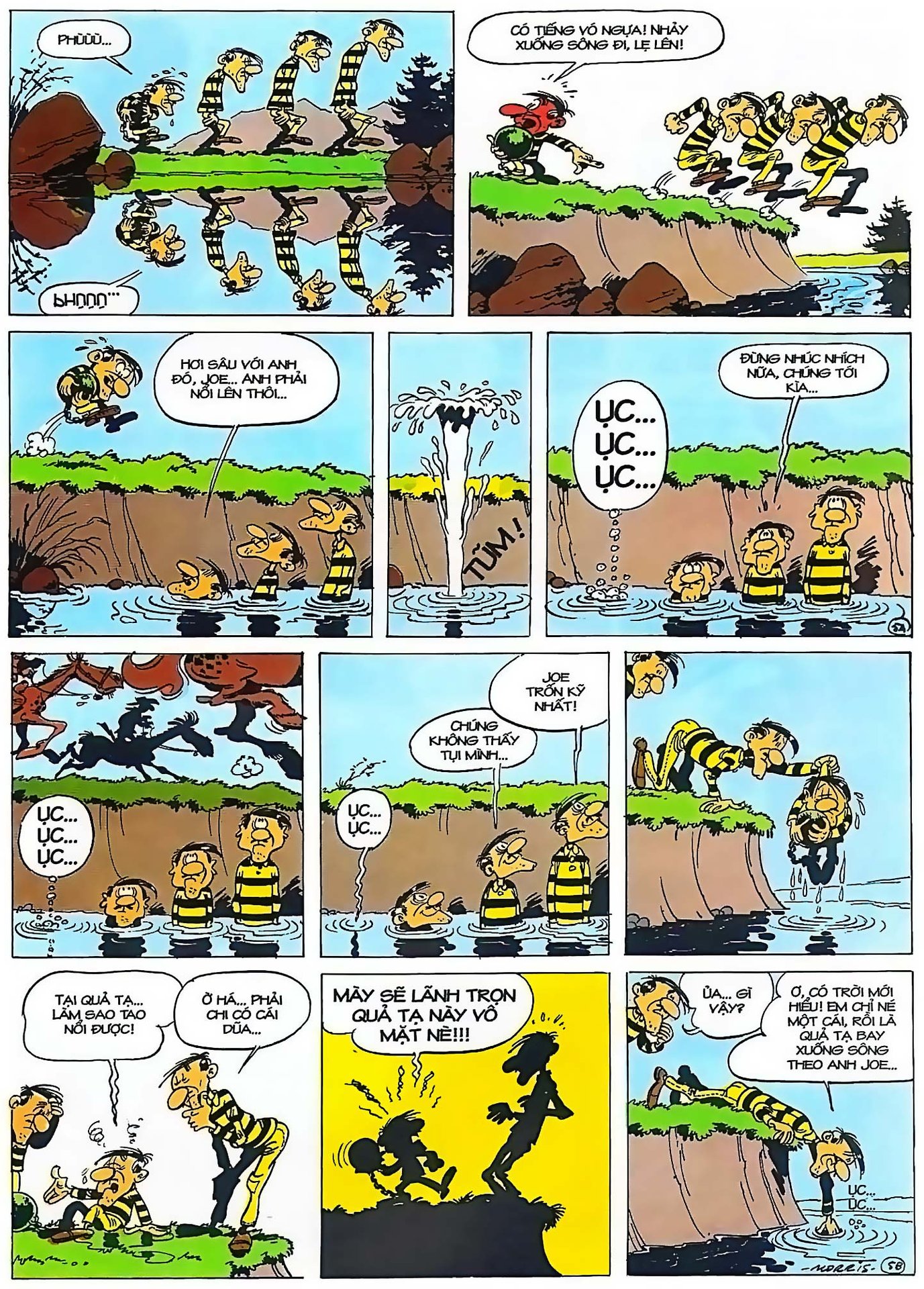 Tứ Quái Dalton Vượt Ngục — page 6