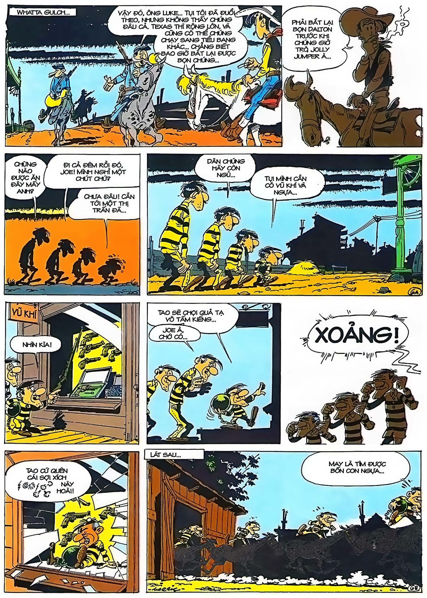 Tứ Quái Dalton Vượt Ngục — page 7