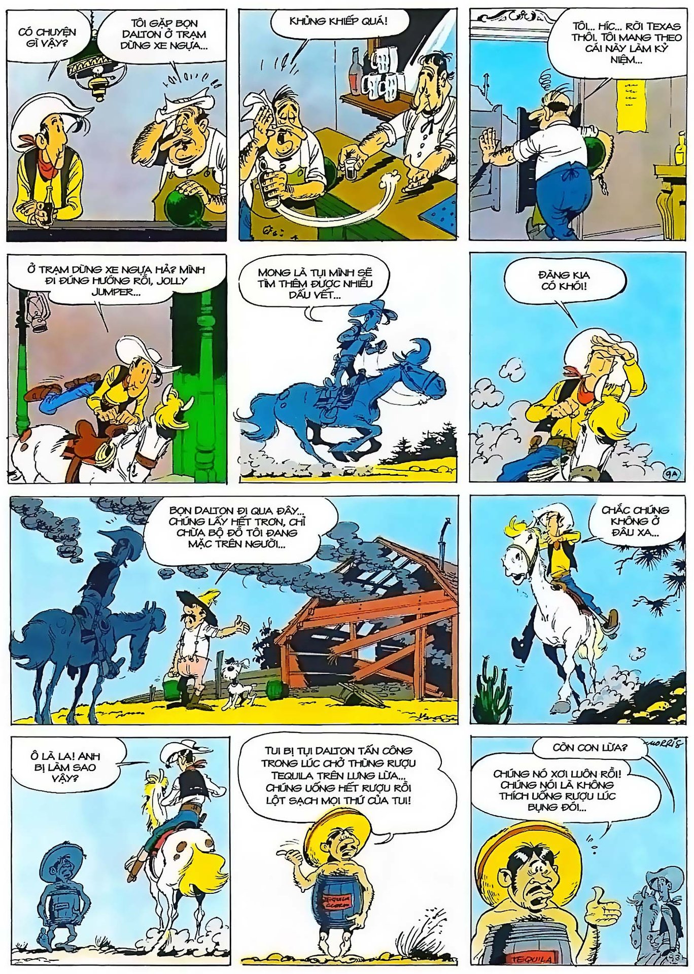 Tứ Quái Dalton Vượt Ngục — page 10