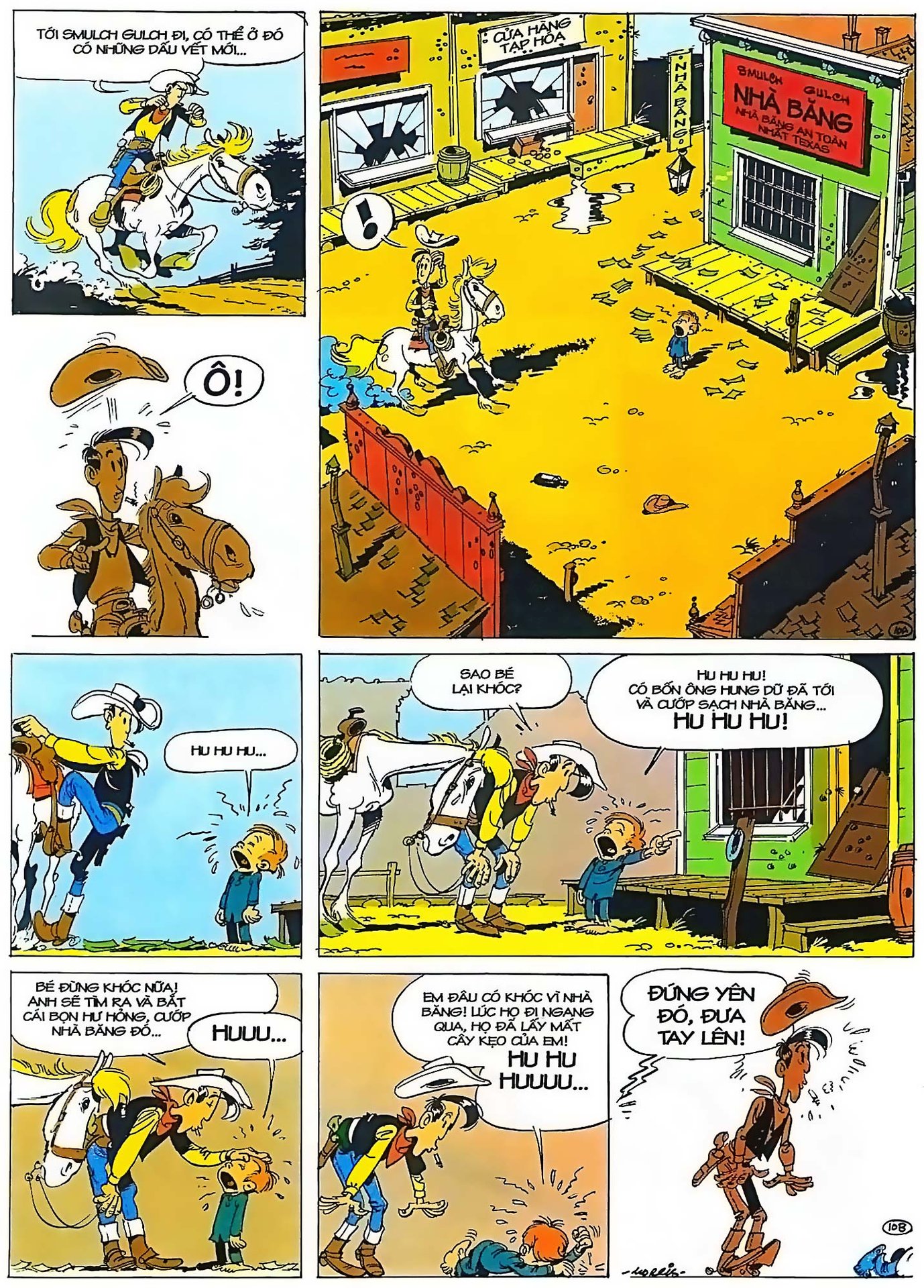 Tứ Quái Dalton Vượt Ngục — page 11