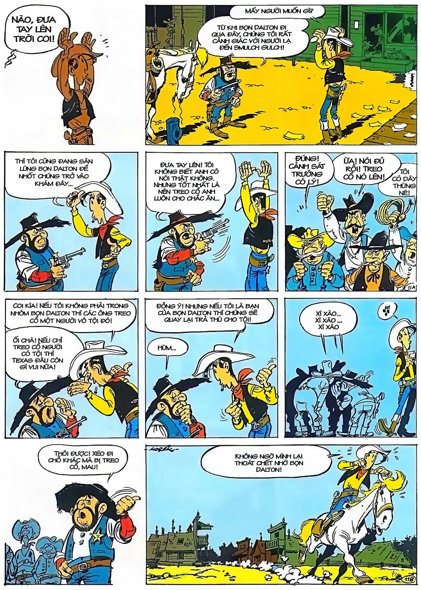 Tứ Quái Dalton Vượt Ngục — page 12