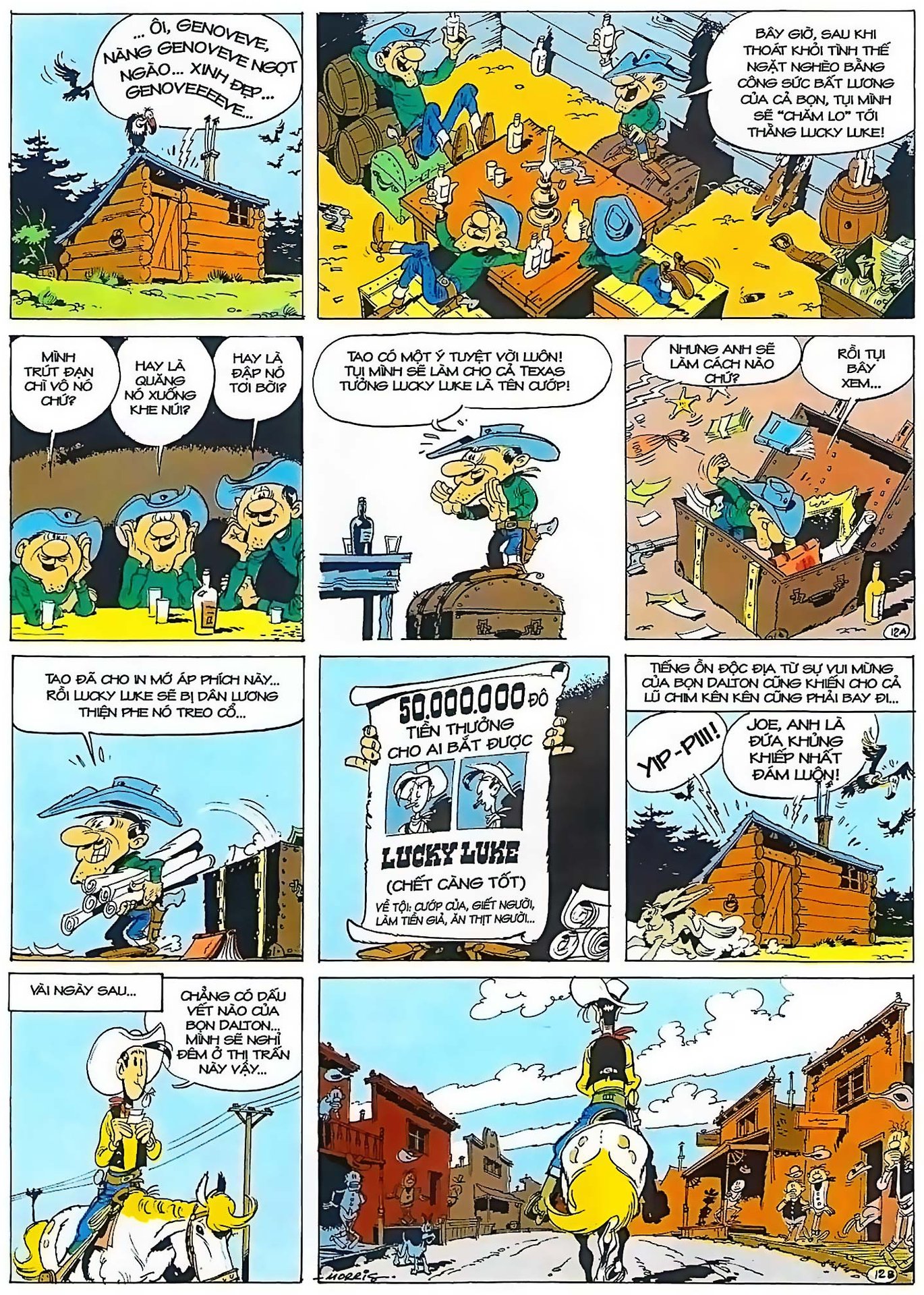 Tứ Quái Dalton Vượt Ngục — page 13