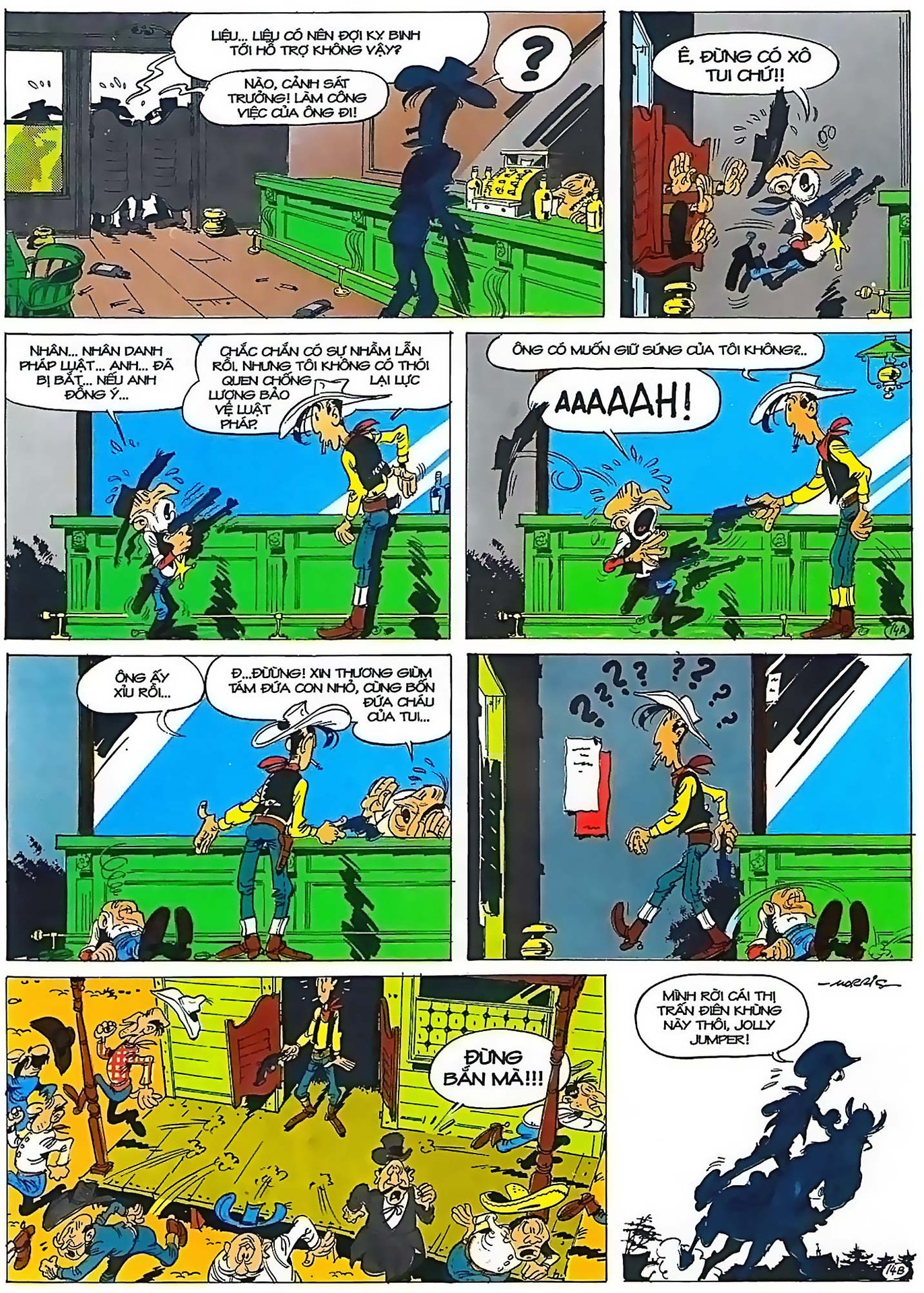Tứ Quái Dalton Vượt Ngục — page 15