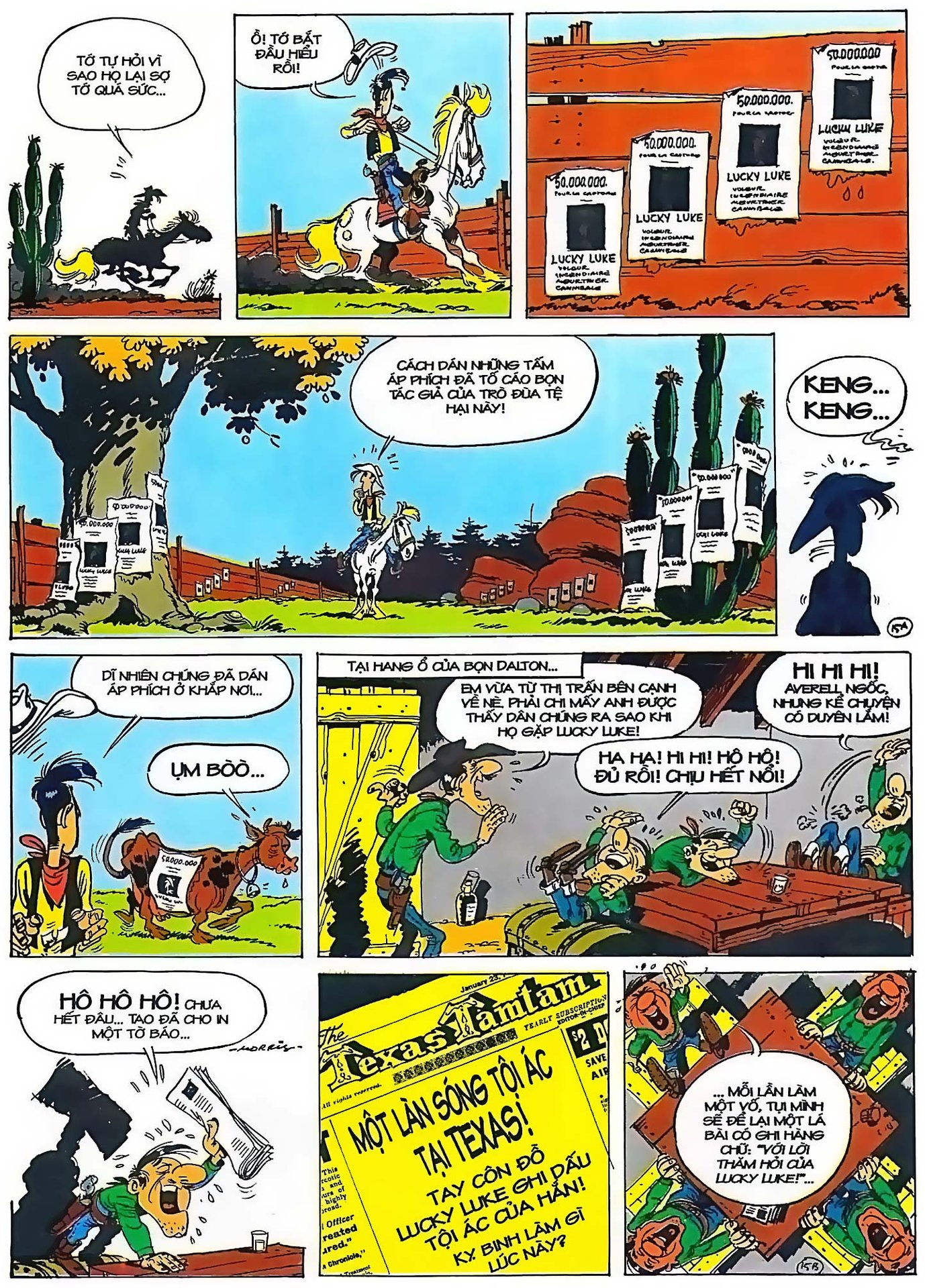 Tứ Quái Dalton Vượt Ngục — page 16