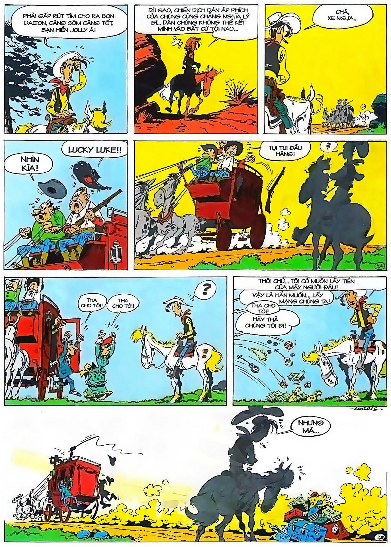 Tứ Quái Dalton Vượt Ngục — page 17