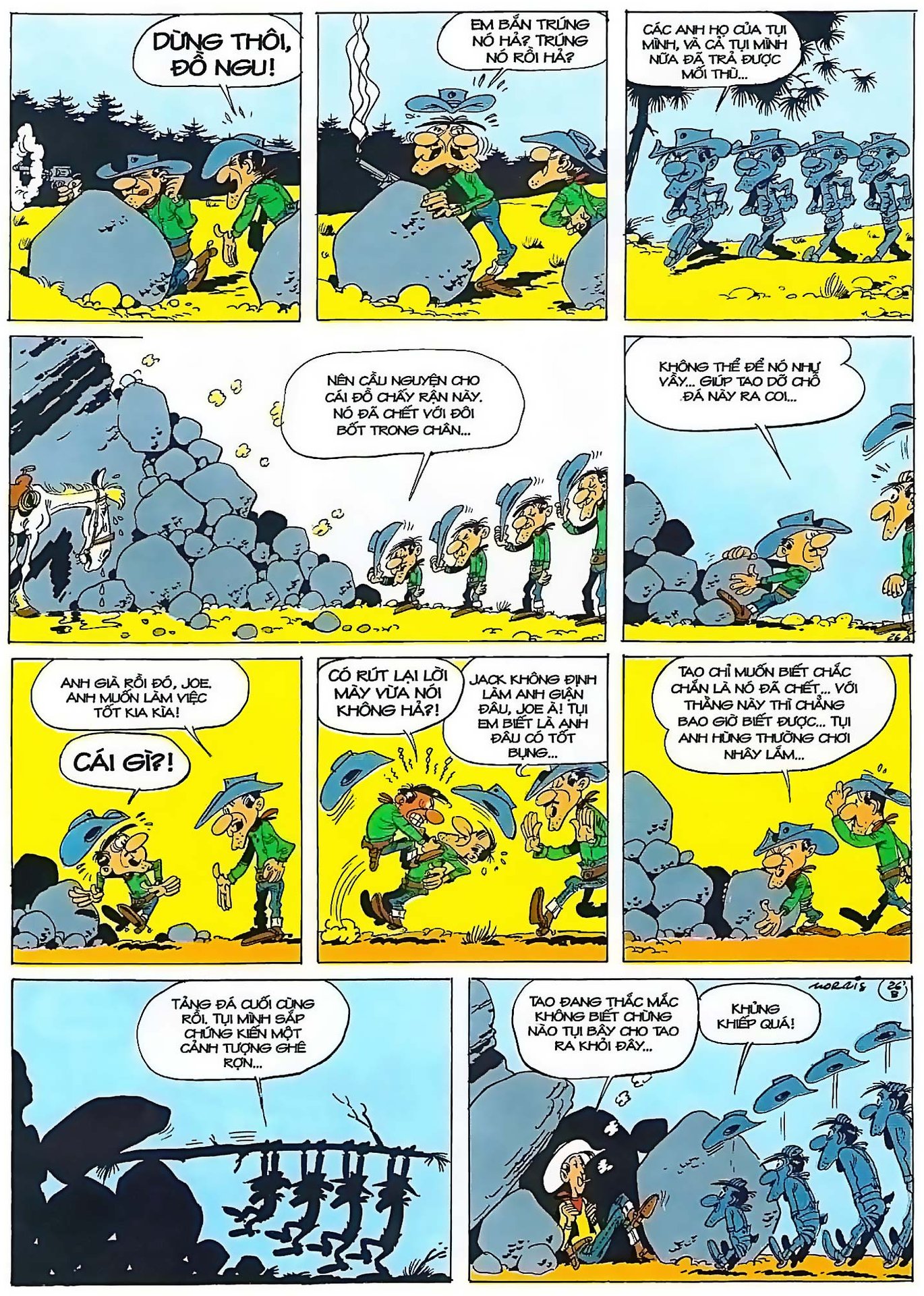 Tứ Quái Dalton Vượt Ngục — page 27