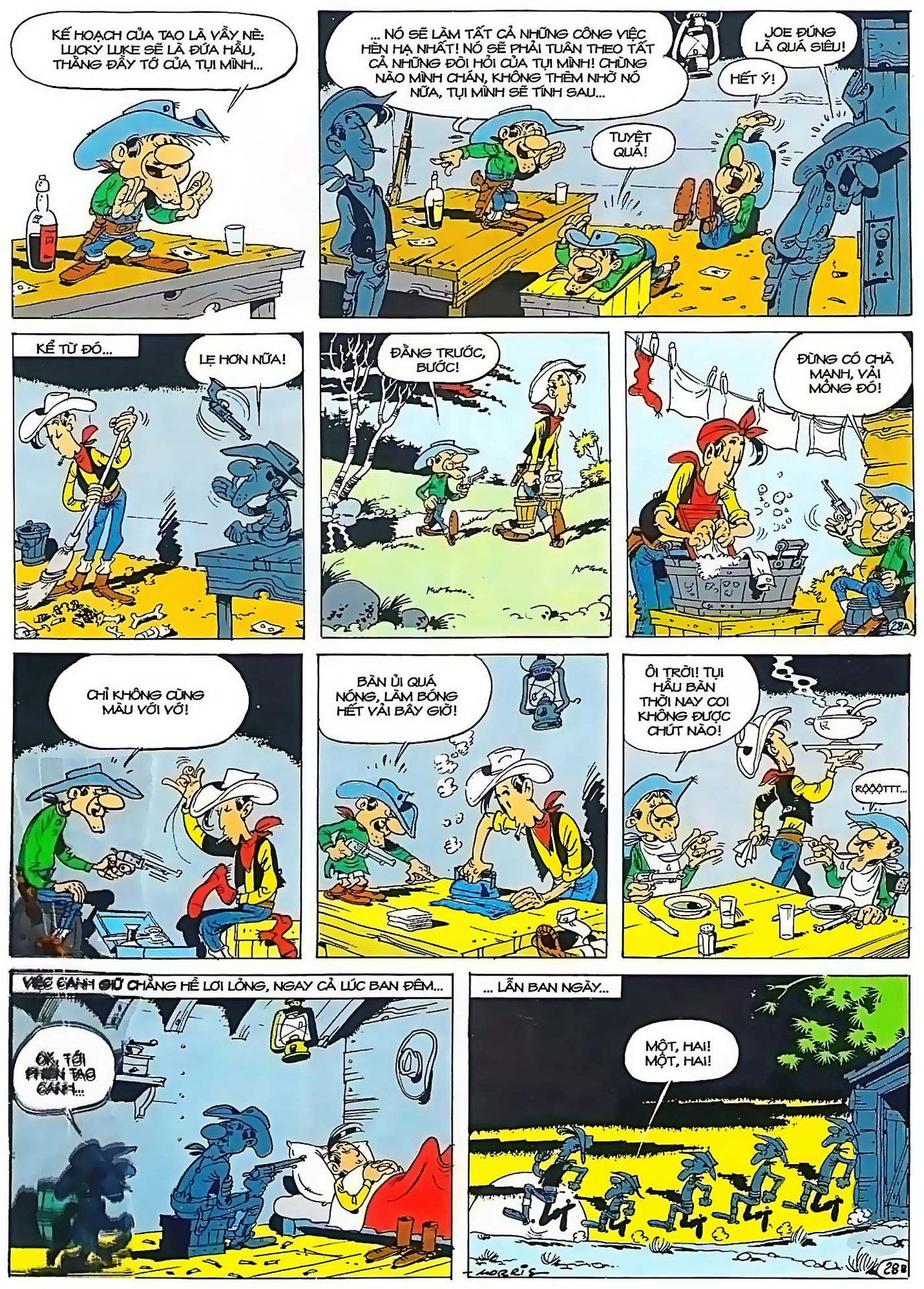 Tứ Quái Dalton Vượt Ngục — page 29