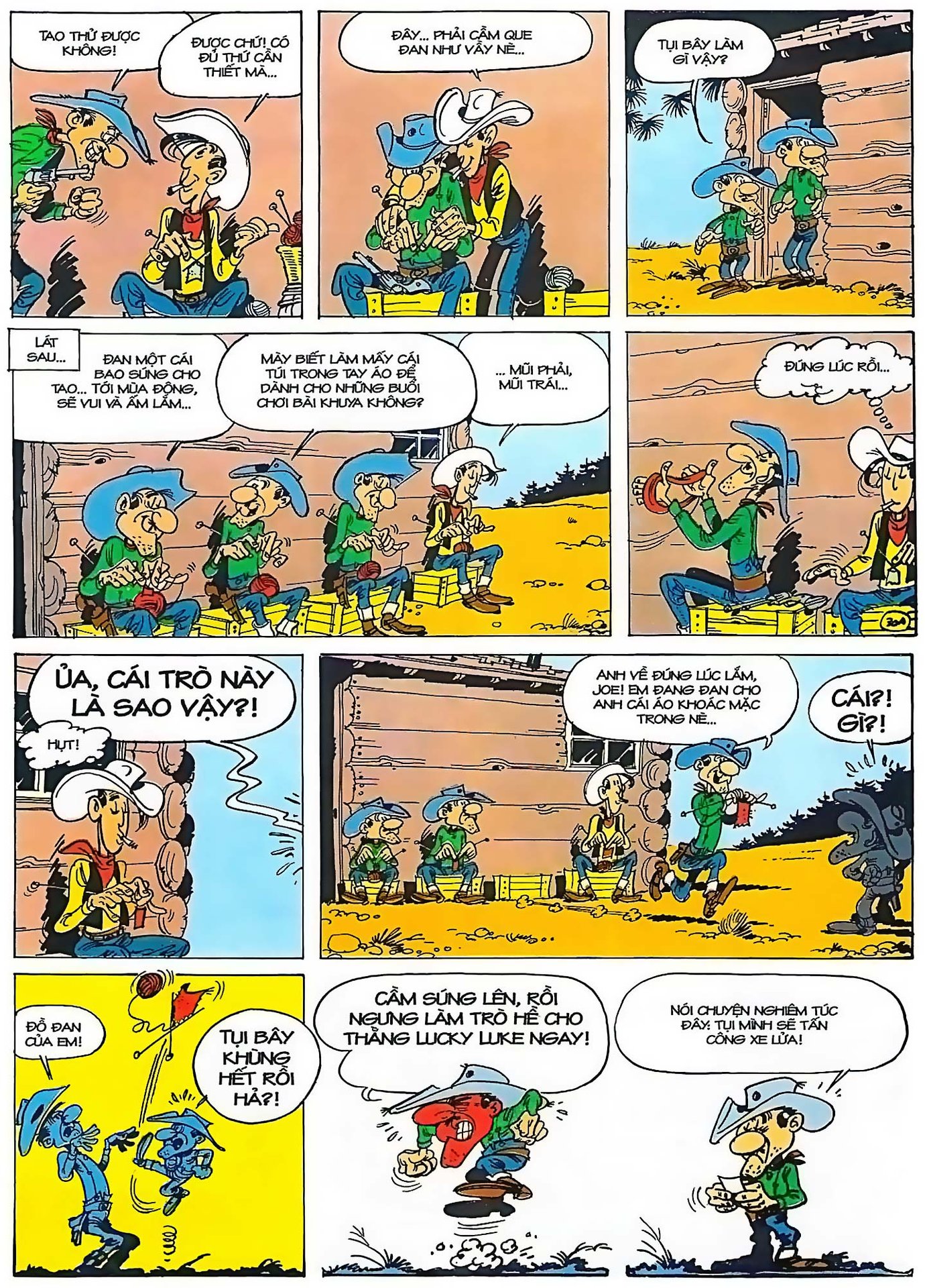 Tứ Quái Dalton Vượt Ngục — page 31