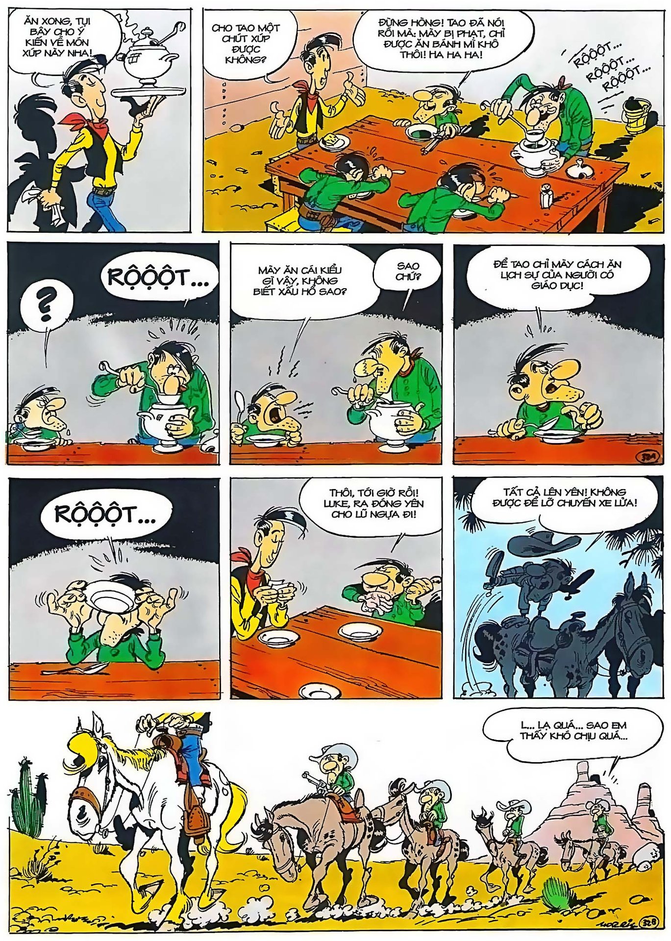 Tứ Quái Dalton Vượt Ngục — page 33