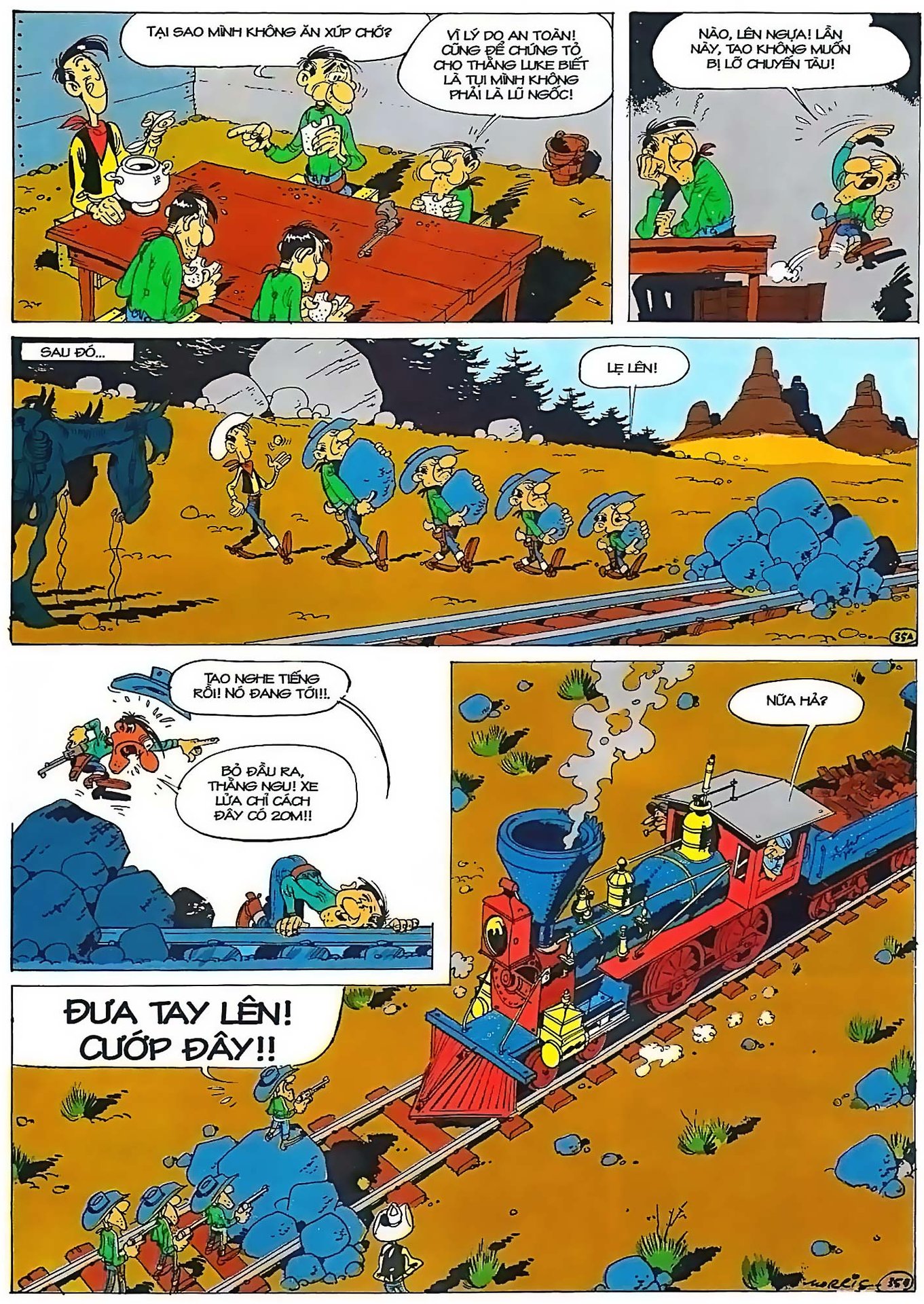 Tứ Quái Dalton Vượt Ngục — page 36