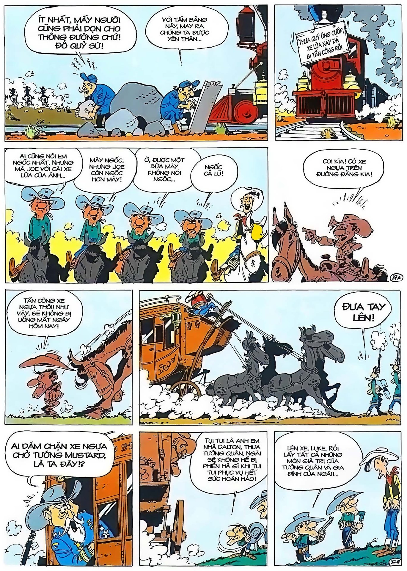 Tứ Quái Dalton Vượt Ngục — page 38