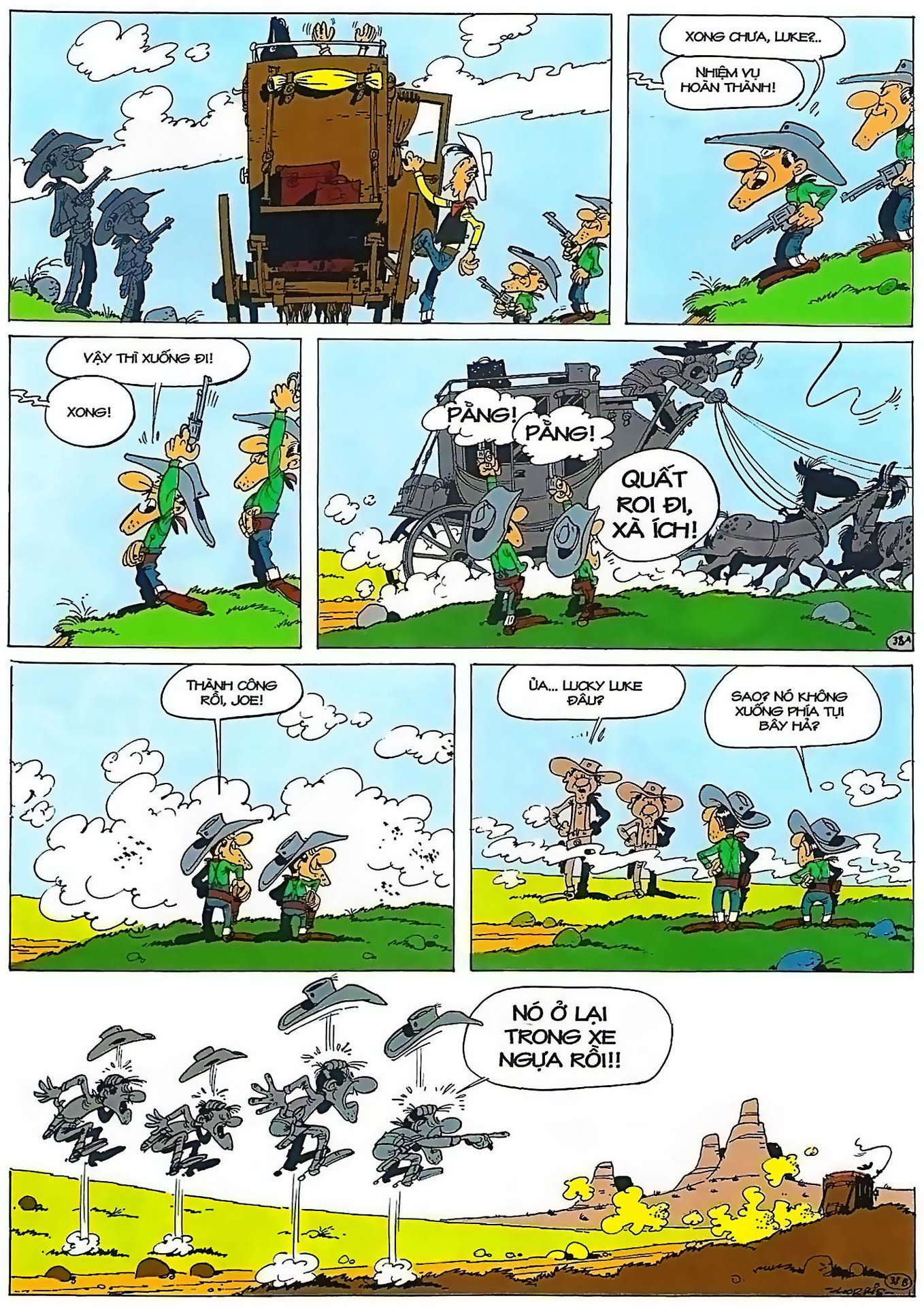 Tứ Quái Dalton Vượt Ngục — page 39