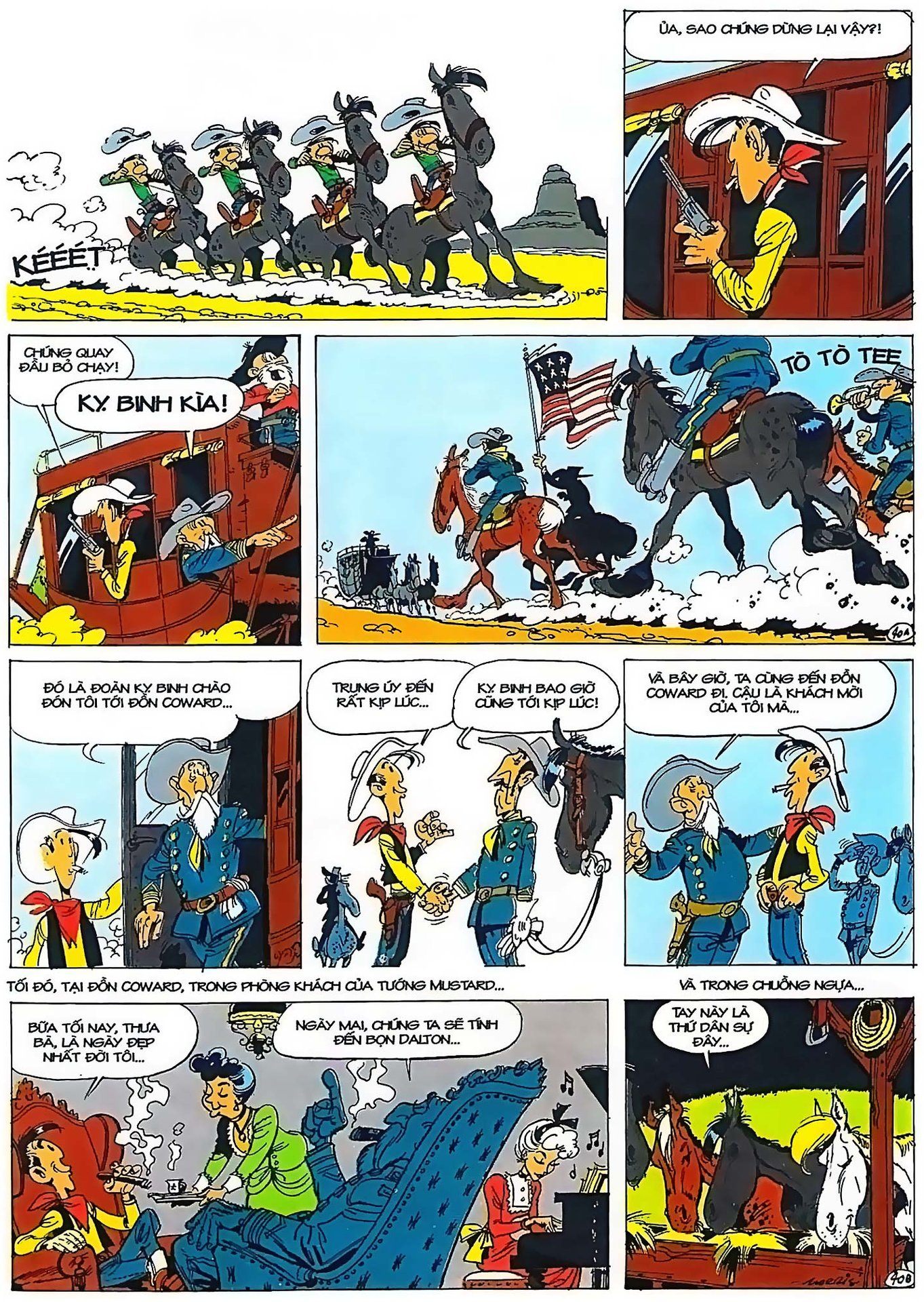 Tứ Quái Dalton Vượt Ngục — page 41