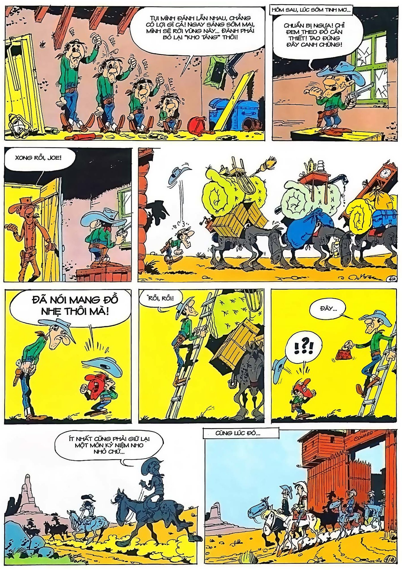 Tứ Quái Dalton Vượt Ngục — page 42