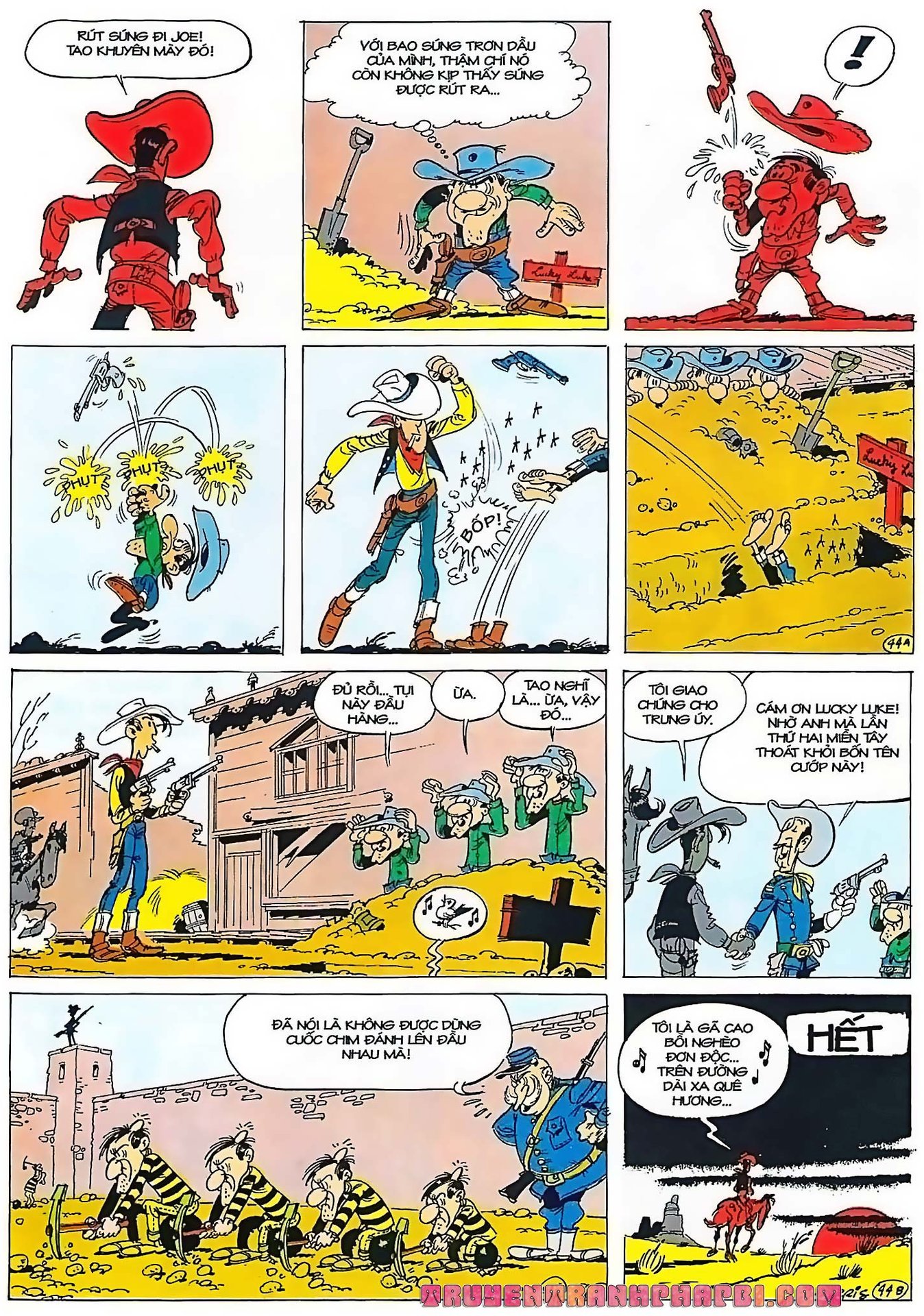 Tứ Quái Dalton Vượt Ngục — page 45